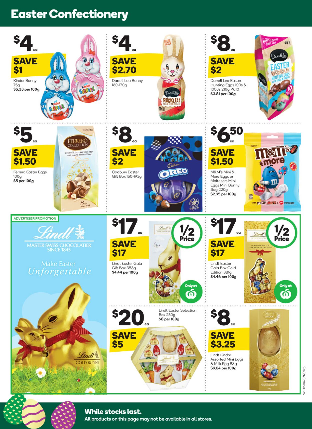 Catalogue Woolworths 05.04.2023 - 11.04.2023