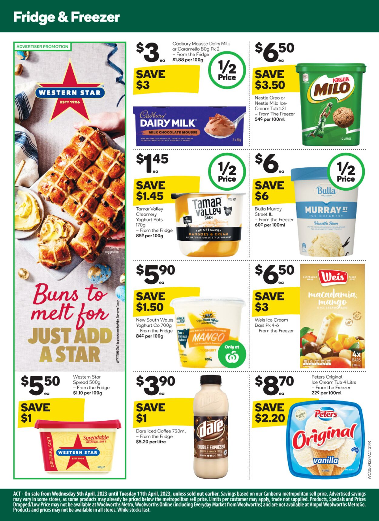 Catalogue Woolworths 05.04.2023 - 11.04.2023