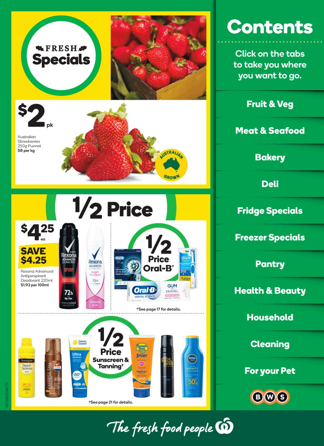 Catalogue Woolworths 28.12.2022 - 03.01.2023