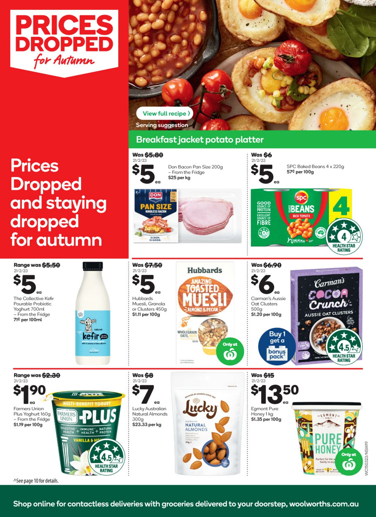 Catalogue Woolworths 15.03.2023 - 21.03.2023