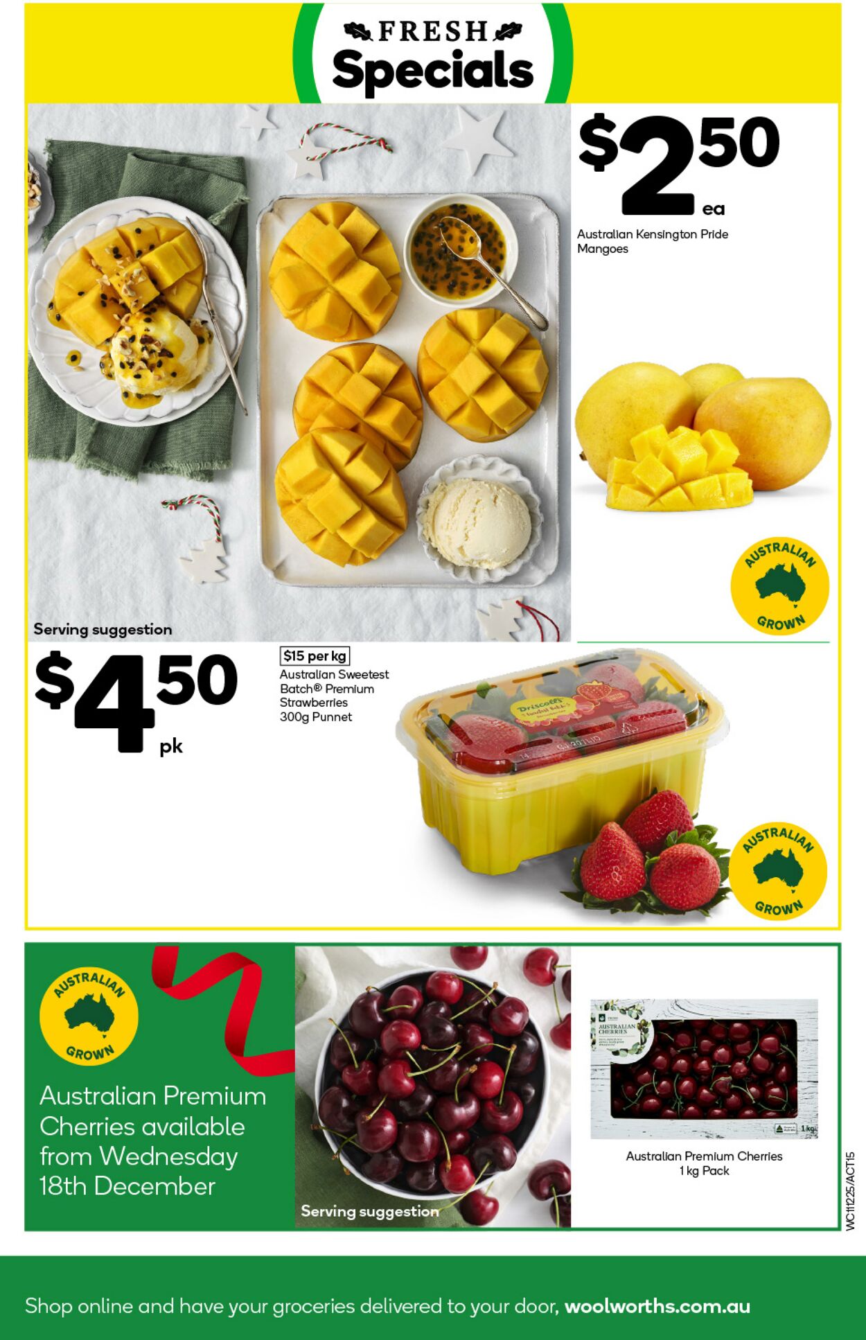 Catalogue Woolworths 11.12.2024 - 17.12.2024