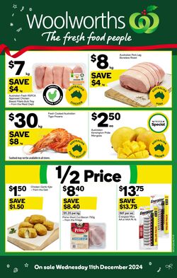 Catalogue Woolworths 11.12.2024 - 17.12.2024