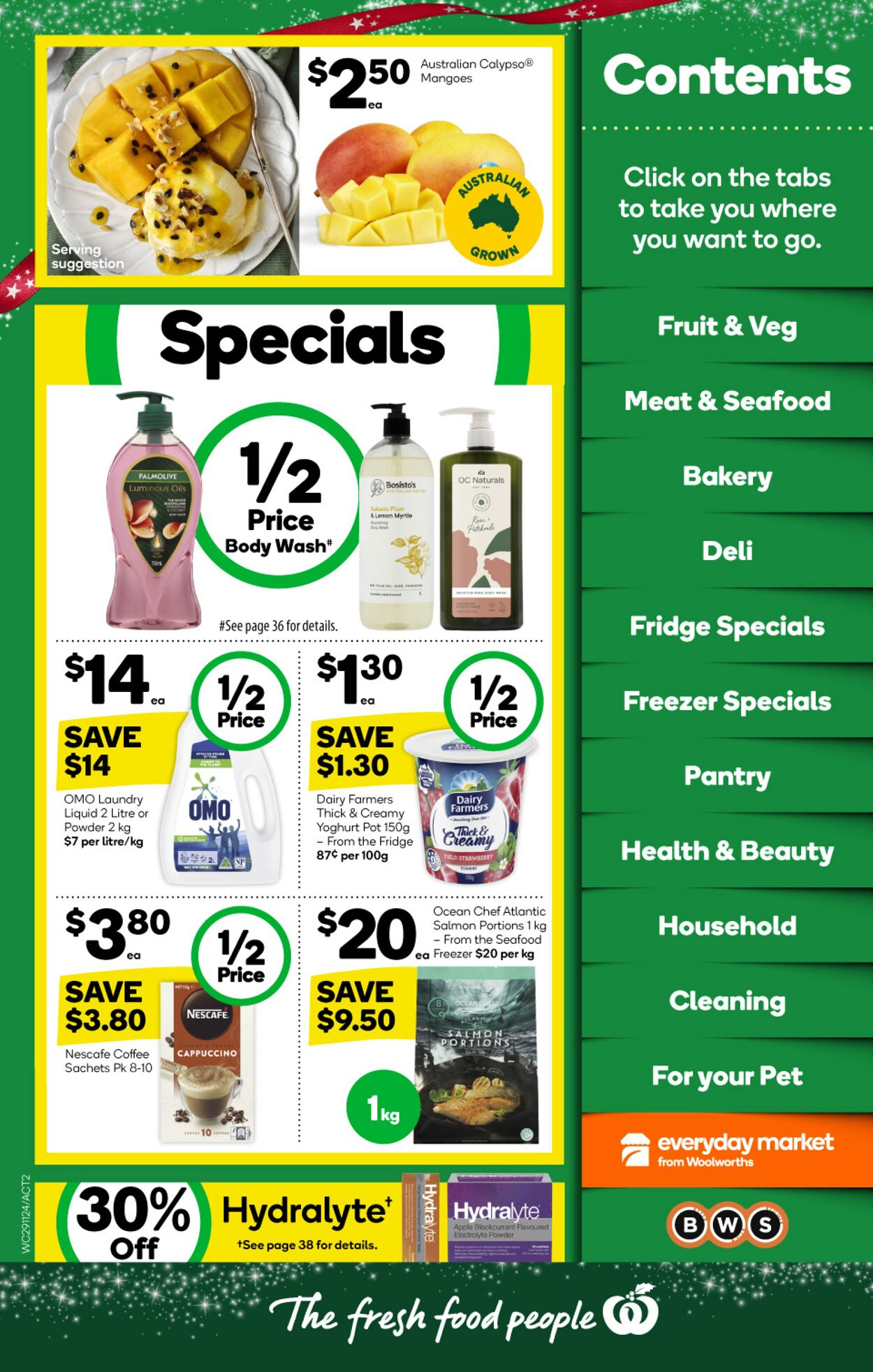 Catalogue Woolworths 29.11.2023 - 05.12.2023