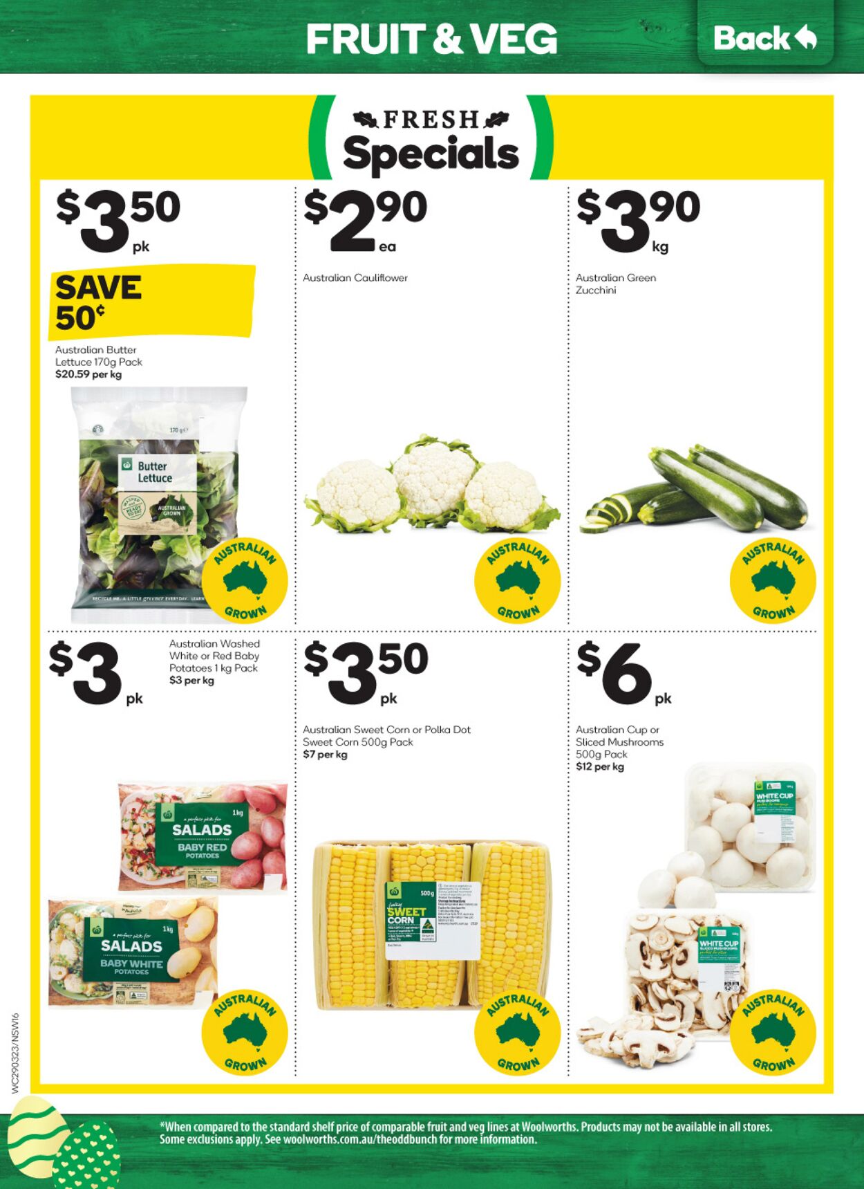 Catalogue Woolworths 29.03.2023 - 04.04.2023