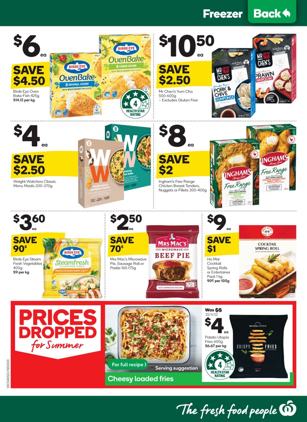 Catalogue Woolworths 04.01.2023 - 10.01.2023