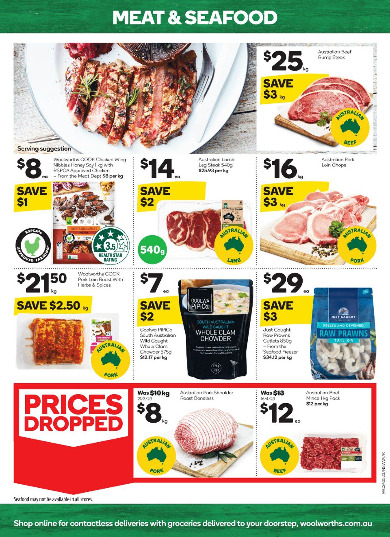 Catalogue Woolworths 24.05.2023 - 30.05.2023