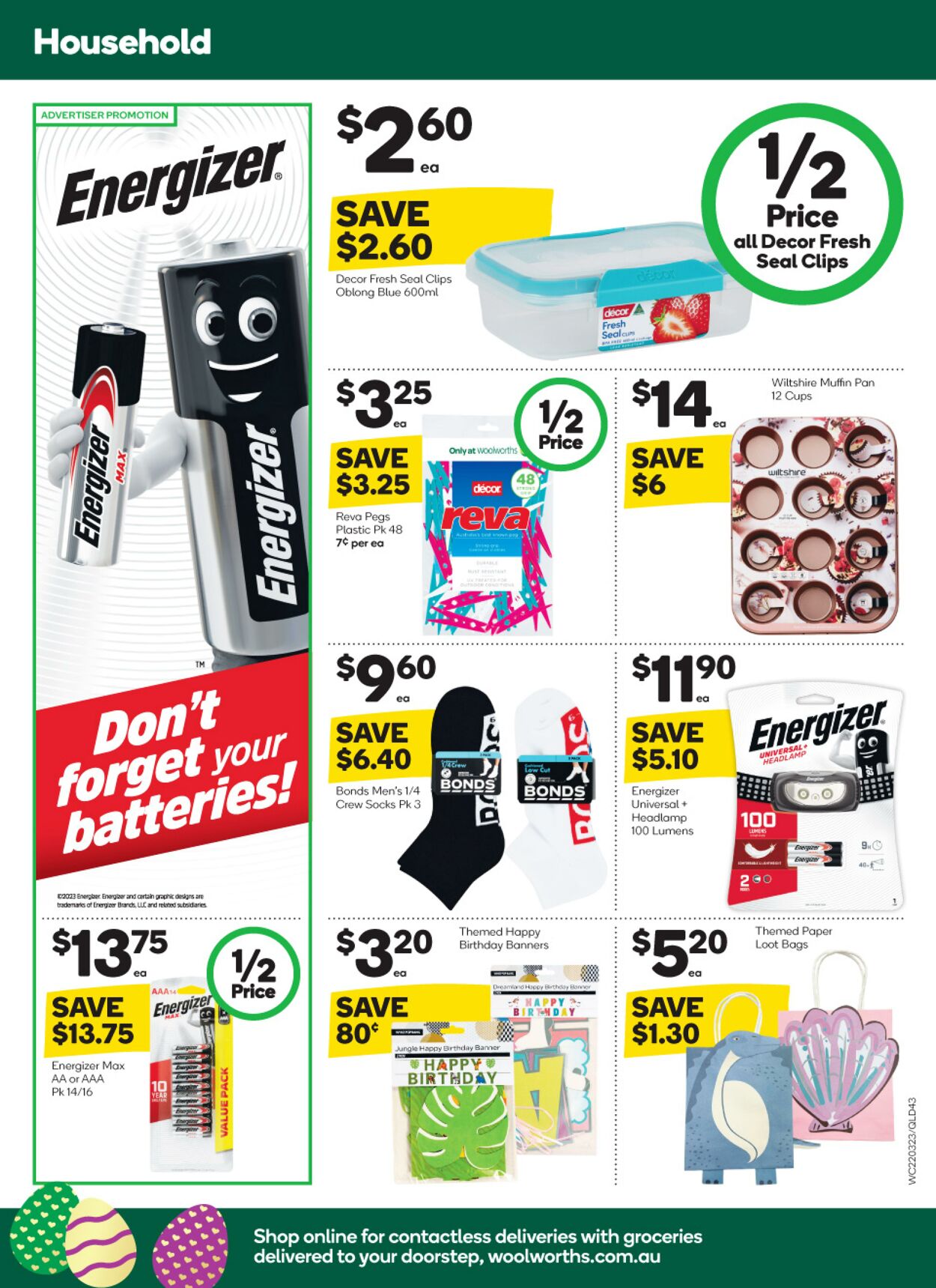 Catalogue Woolworths 22.03.2023 - 28.03.2023