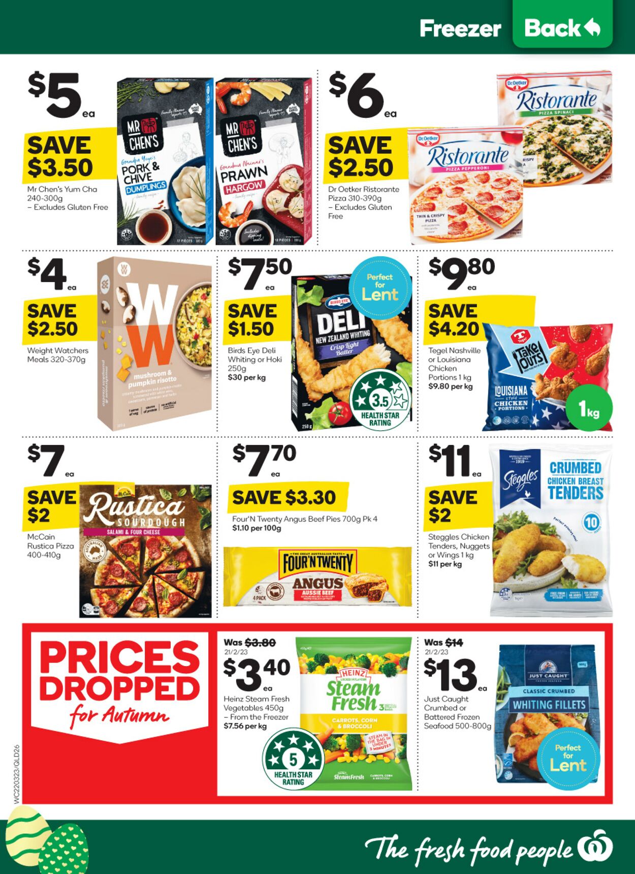 Catalogue Woolworths 22.03.2023 - 28.03.2023