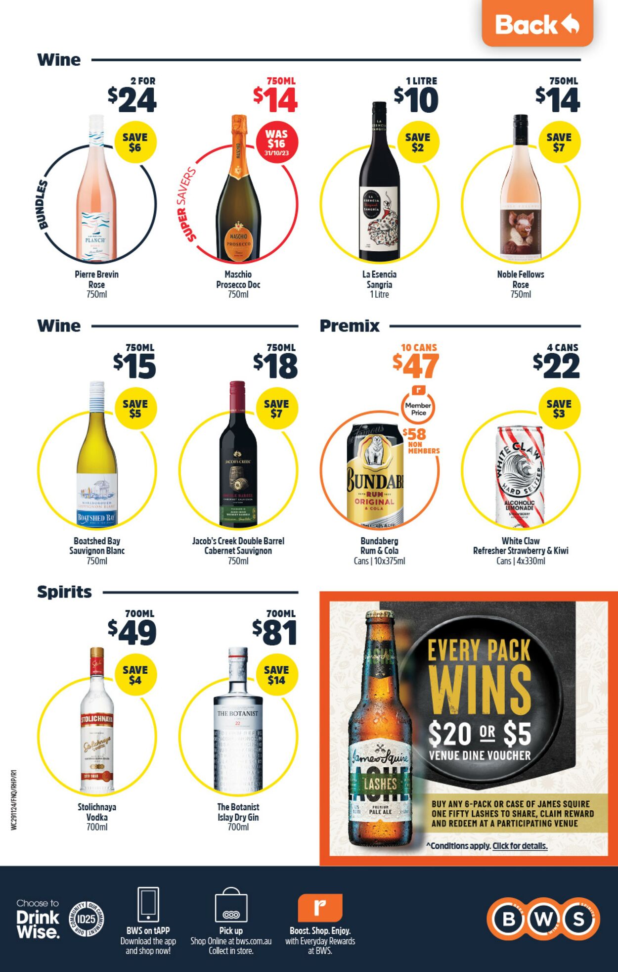 Catalogue Woolworths 29.11.2023 - 05.12.2023