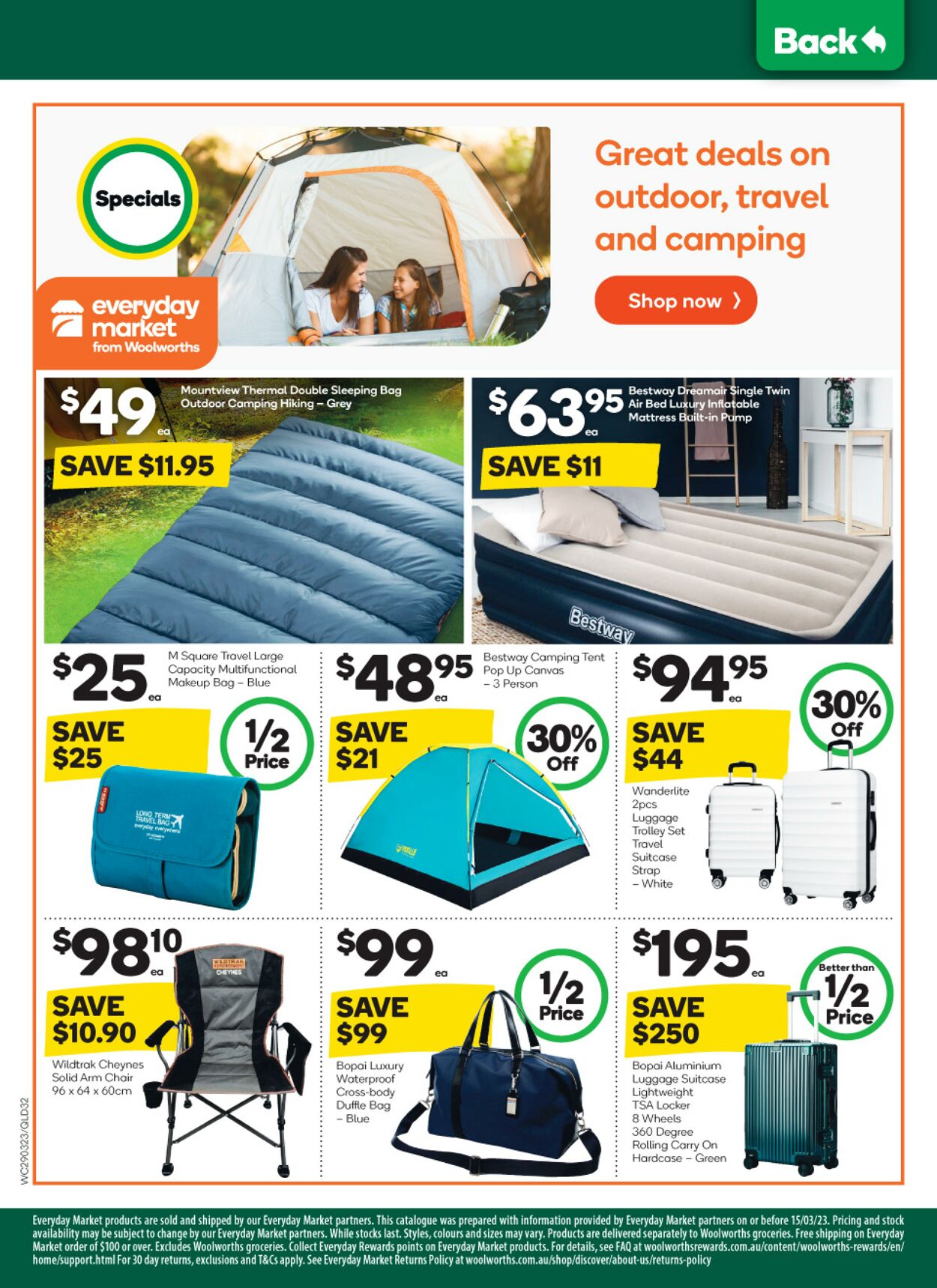 Catalogue Woolworths 29.03.2023 - 04.04.2023