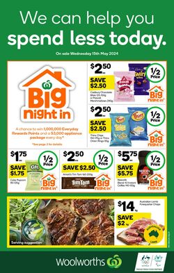 Catalogue Woolworths 08.11.2023 - 14.11.2023