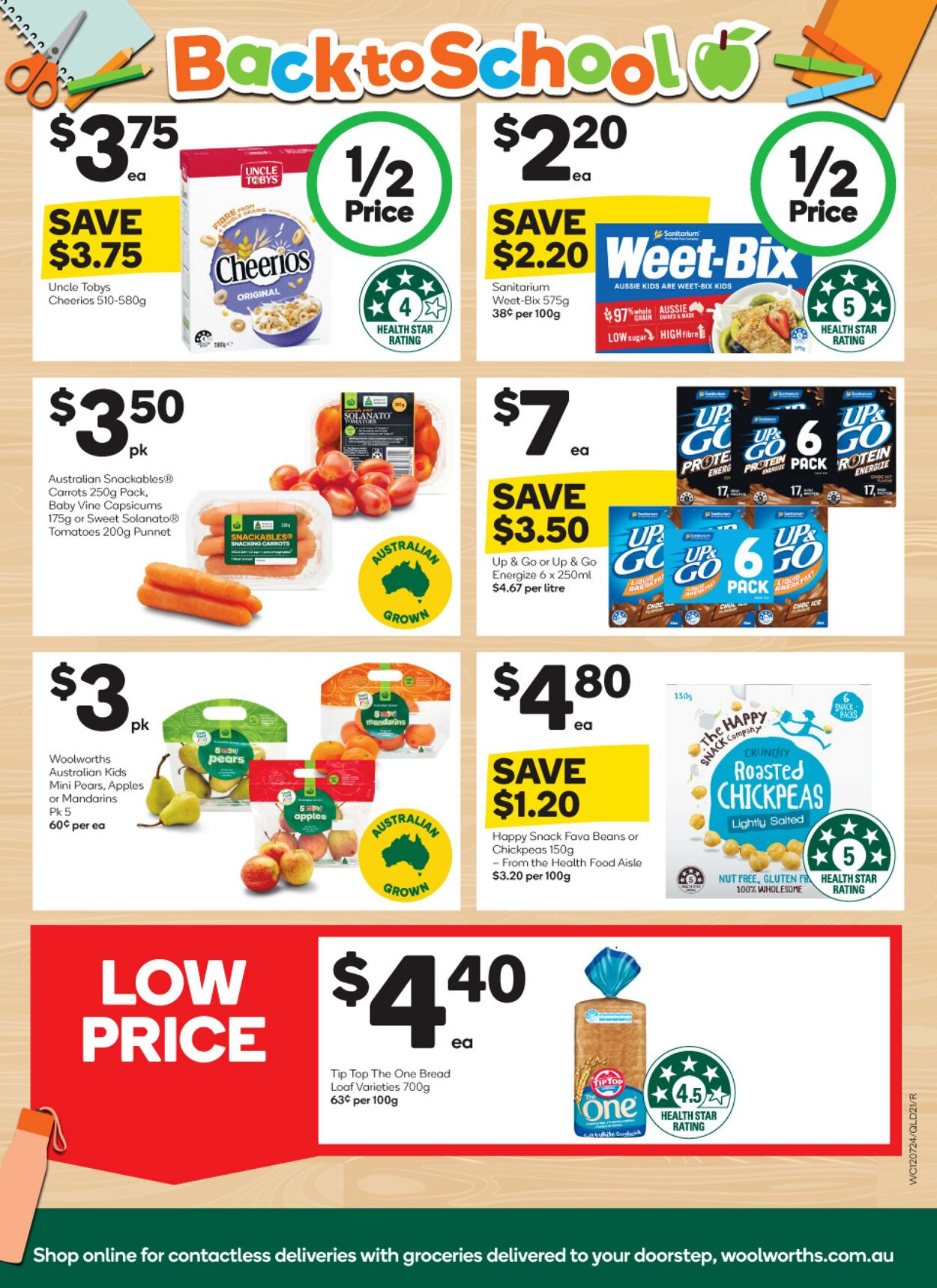 Catalogue Woolworths 12.07.2023 - 18.07.2023