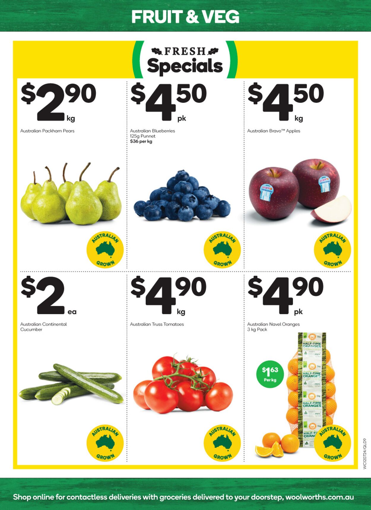 Catalogue Woolworths 12.07.2023 - 18.07.2023