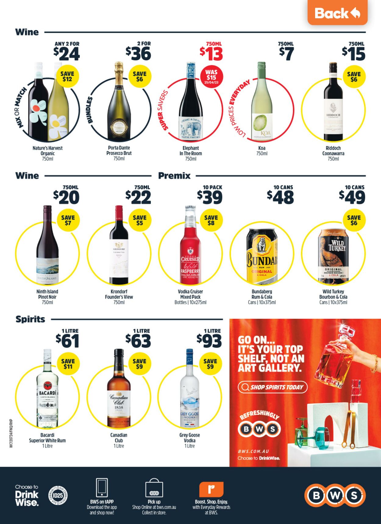 Catalogue Woolworths 12.07.2023 - 18.07.2023