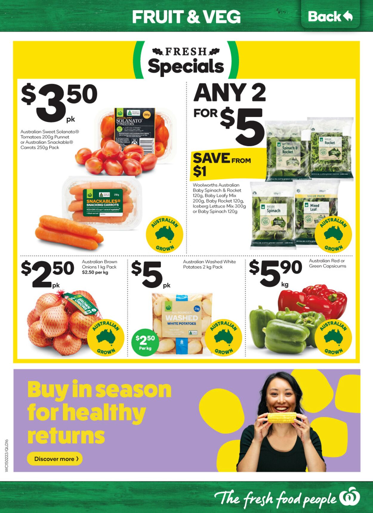 Catalogue Woolworths 15.02.2023 - 21.02.2023