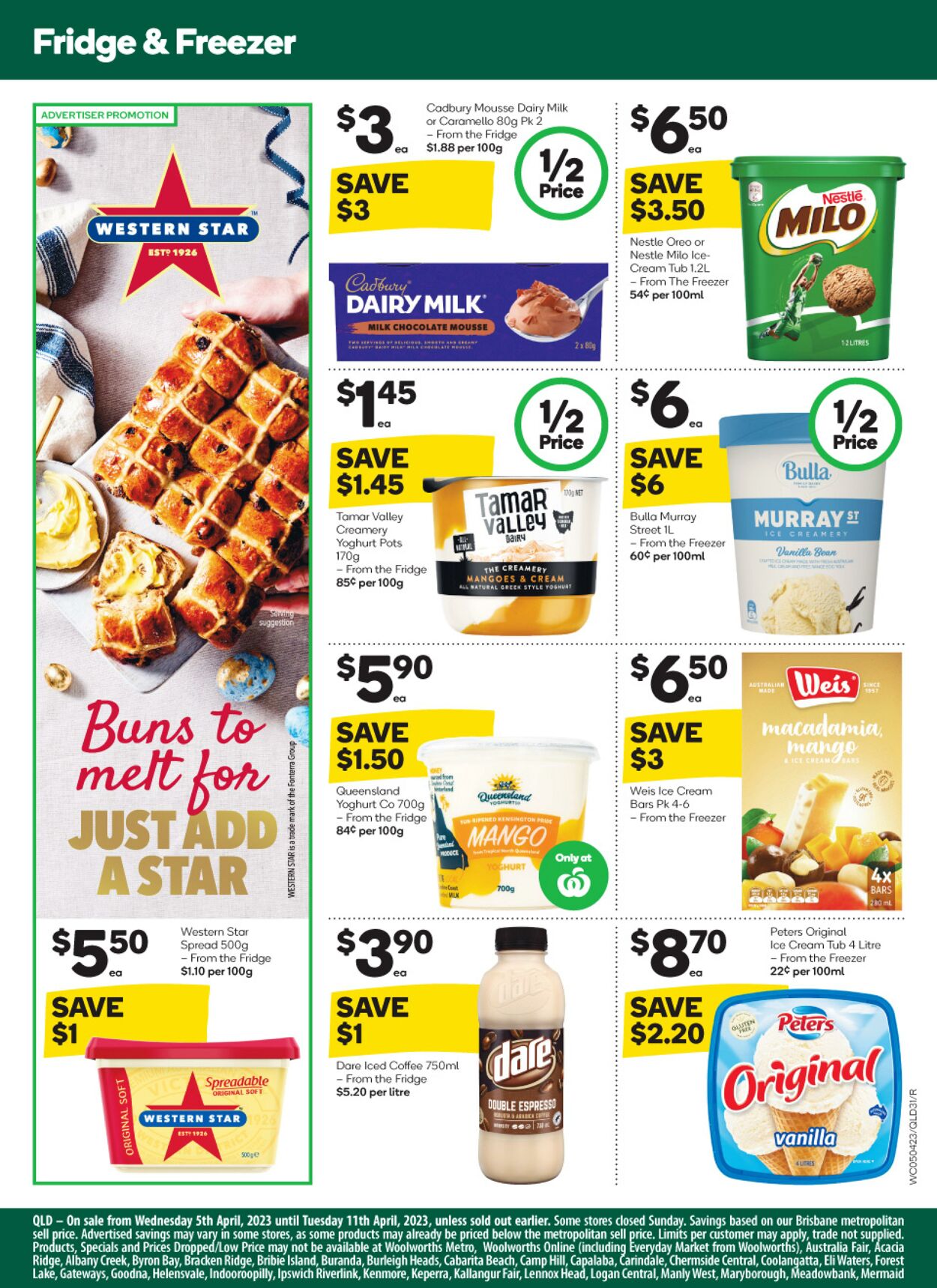 Catalogue Woolworths 05.04.2023 - 11.04.2023