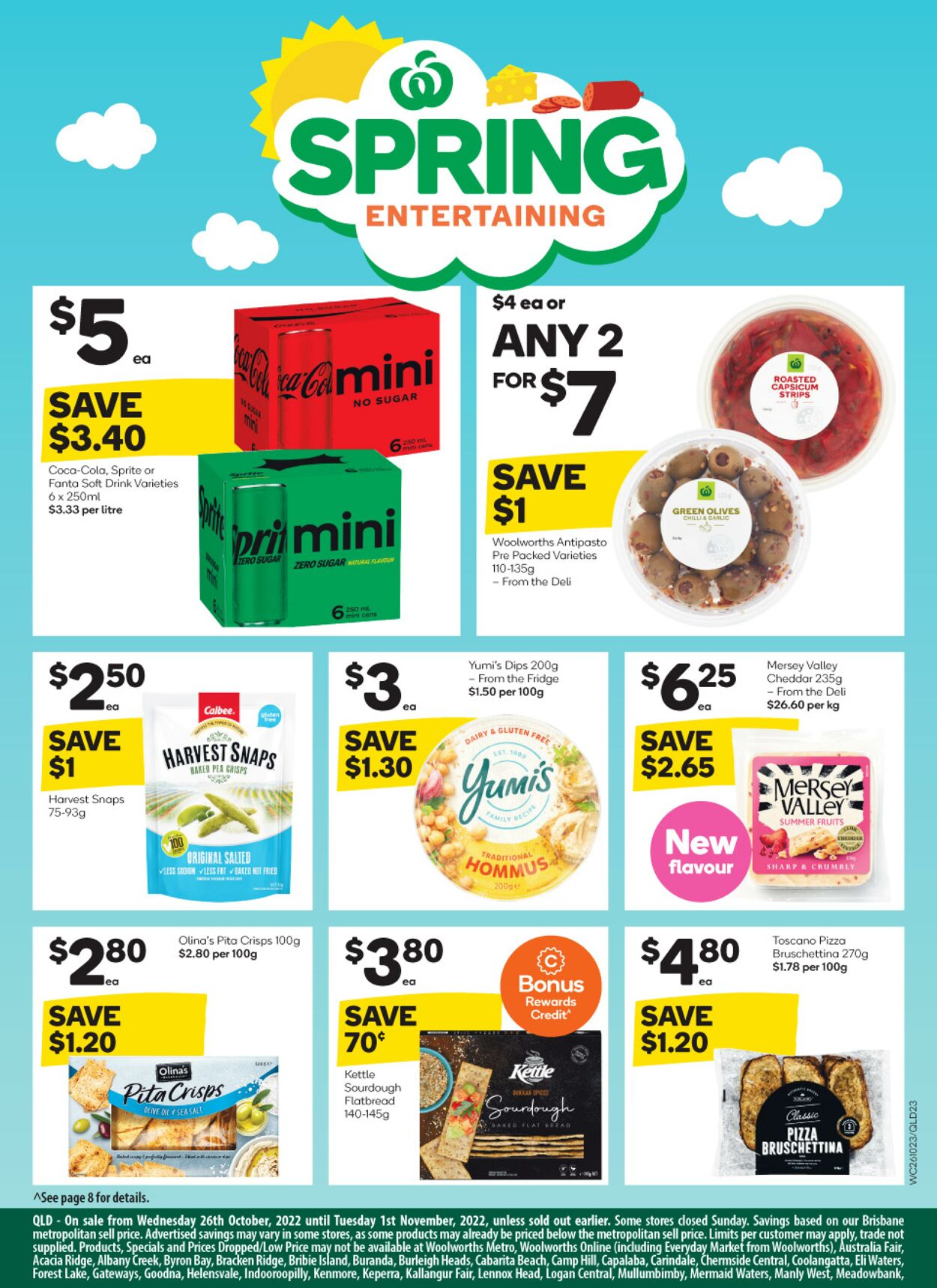 Catalogue Woolworths 26.10.2022 - 01.11.2022