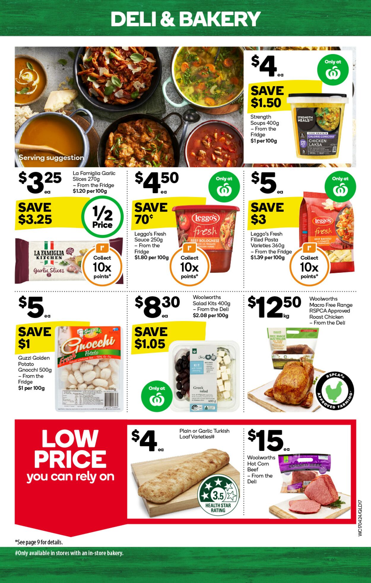 Catalogue Woolworths 17.04.2024 - 23.04.2024