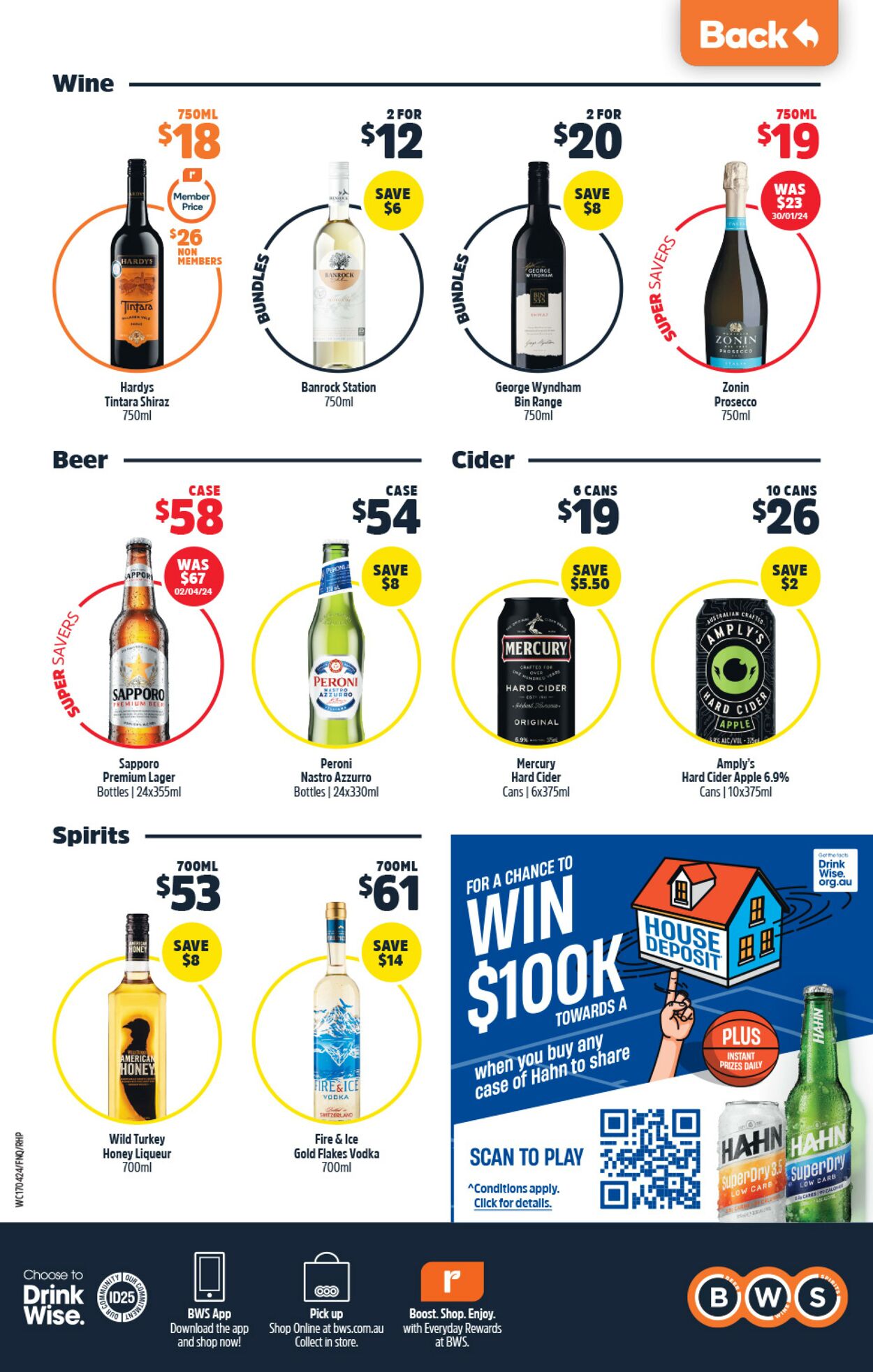 Catalogue Woolworths 17.04.2024 - 23.04.2024