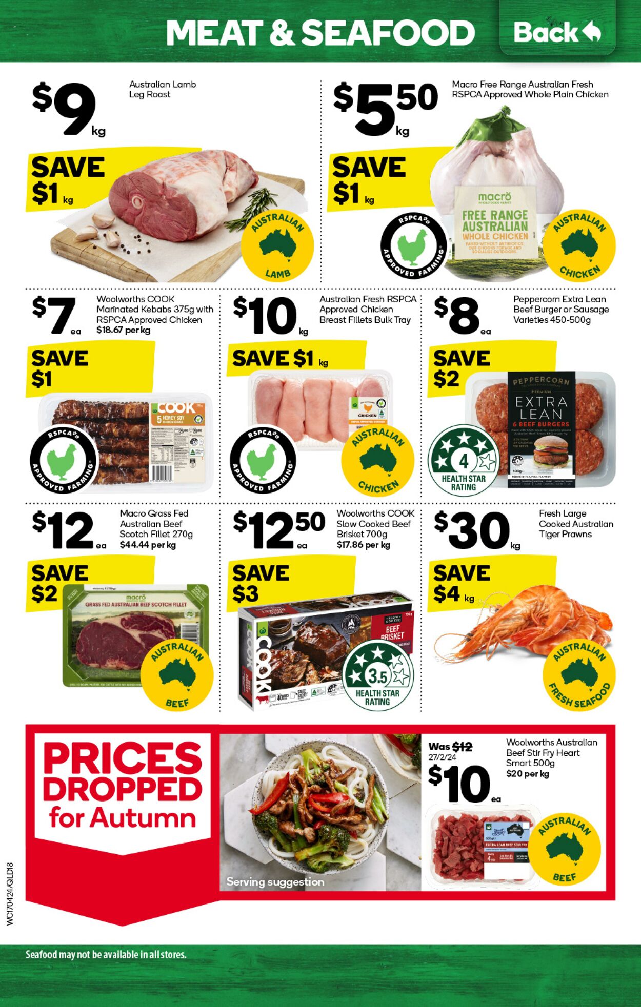 Catalogue Woolworths 17.04.2024 - 23.04.2024