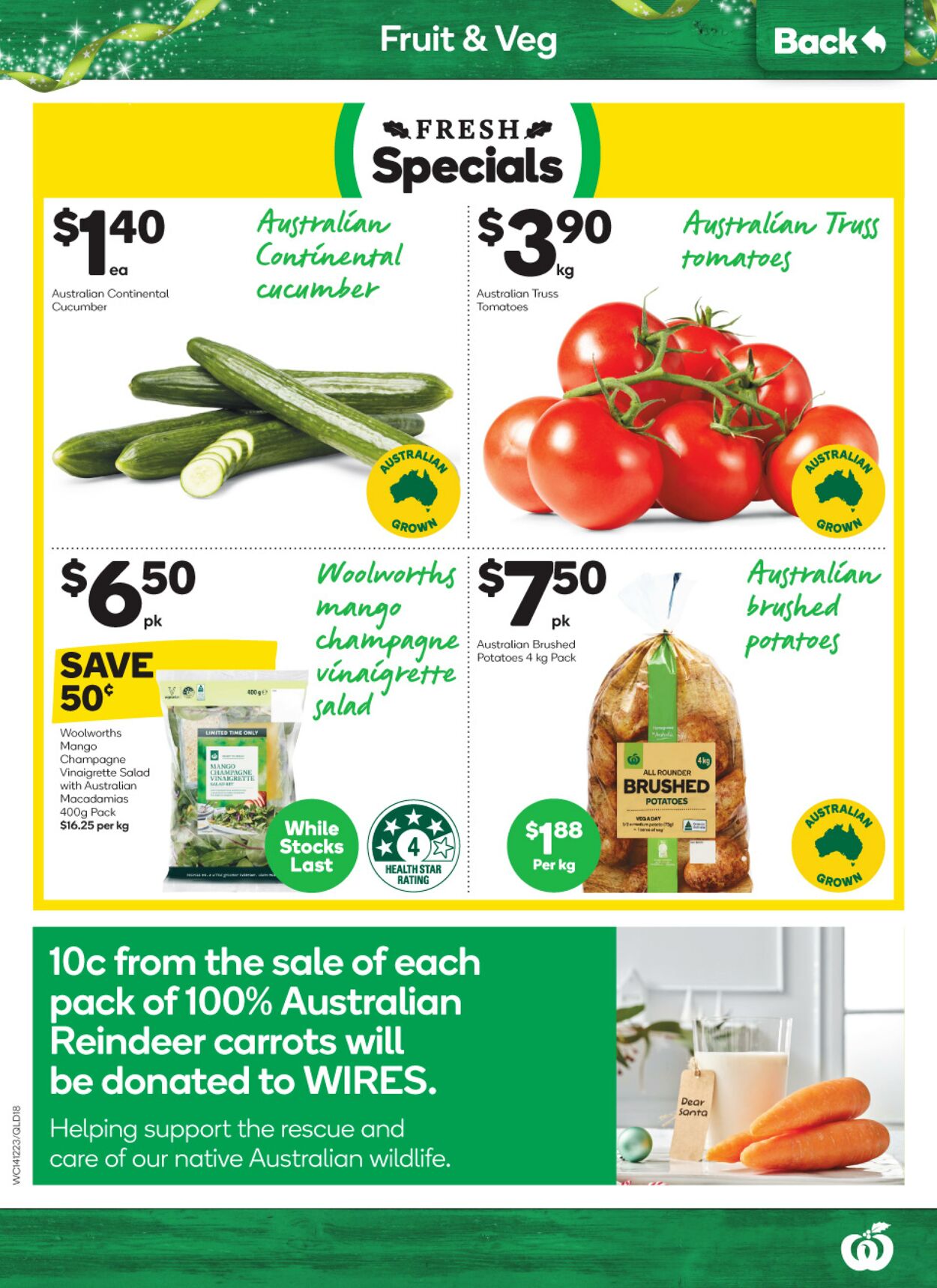 Catalogue Woolworths 14.12.2022 - 20.12.2022