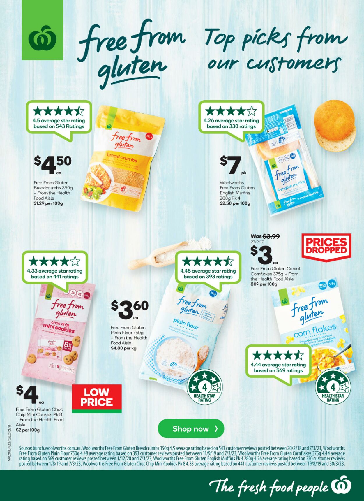 Catalogue Woolworths 19.04.2023 - 25.04.2023