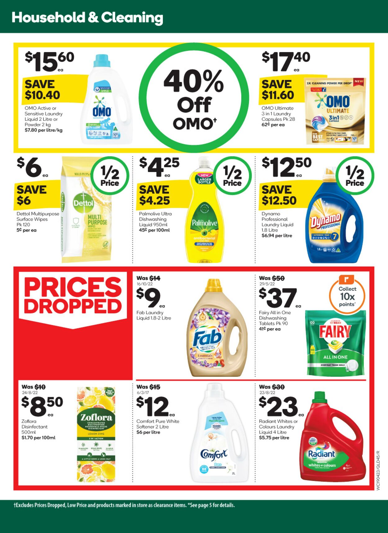 Catalogue Woolworths 19.04.2023 - 25.04.2023