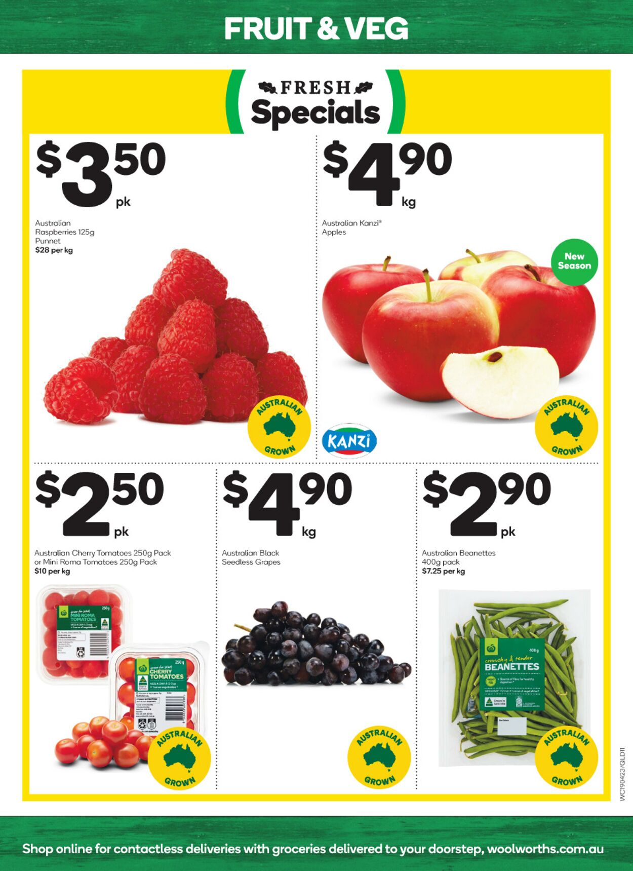 Catalogue Woolworths 19.04.2023 - 25.04.2023