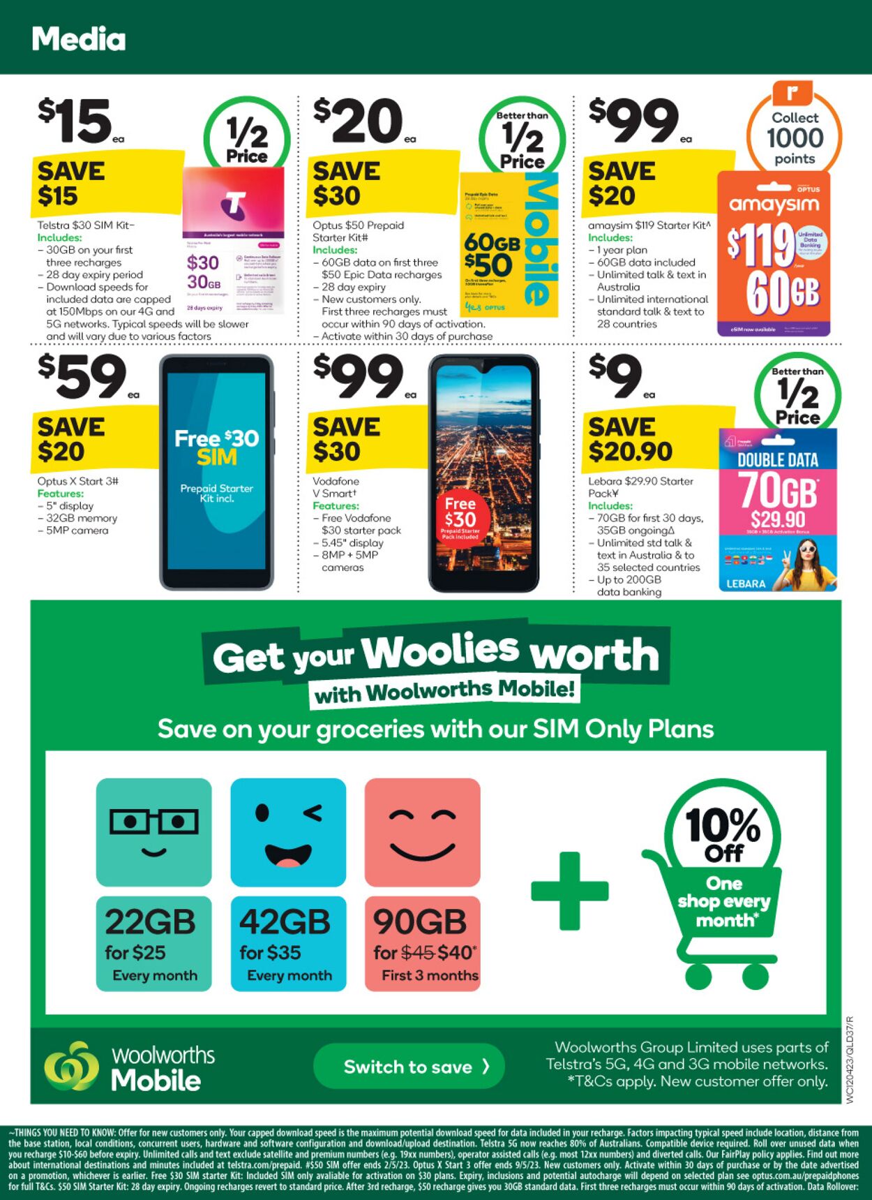 Catalogue Woolworths 12.04.2023 - 18.04.2023