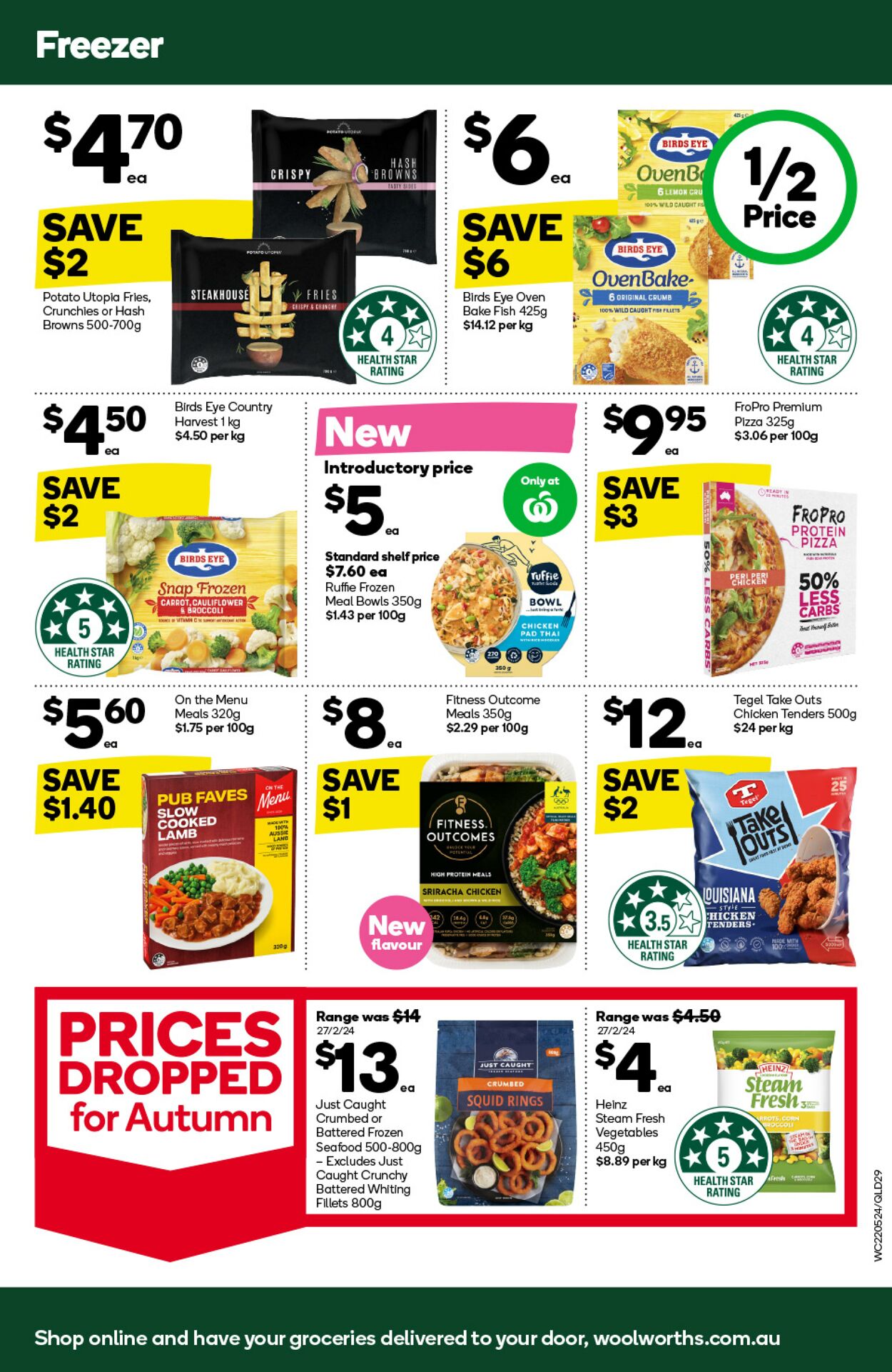 Catalogue Woolworths 22.05.2024 - 28.05.2024