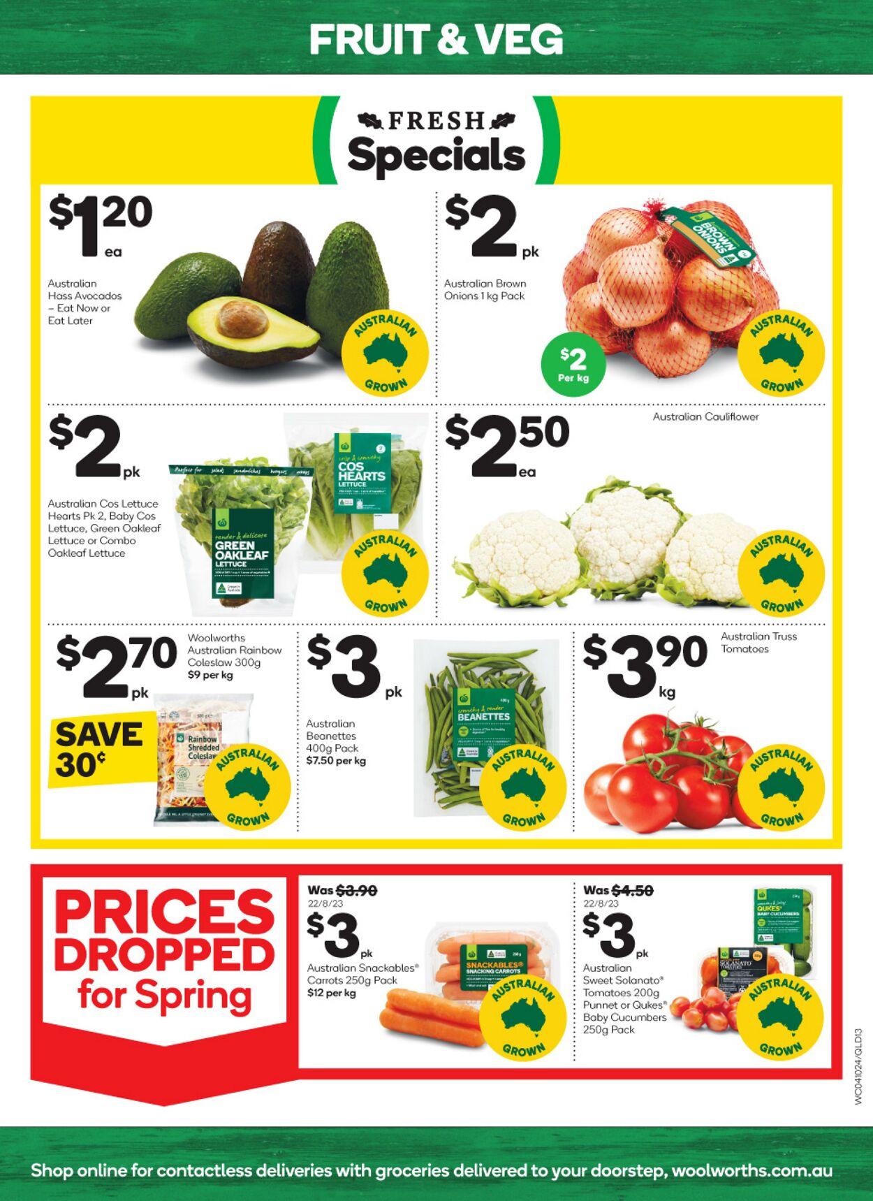 Catalogue Woolworths 04.10.2023 - 10.10.2023