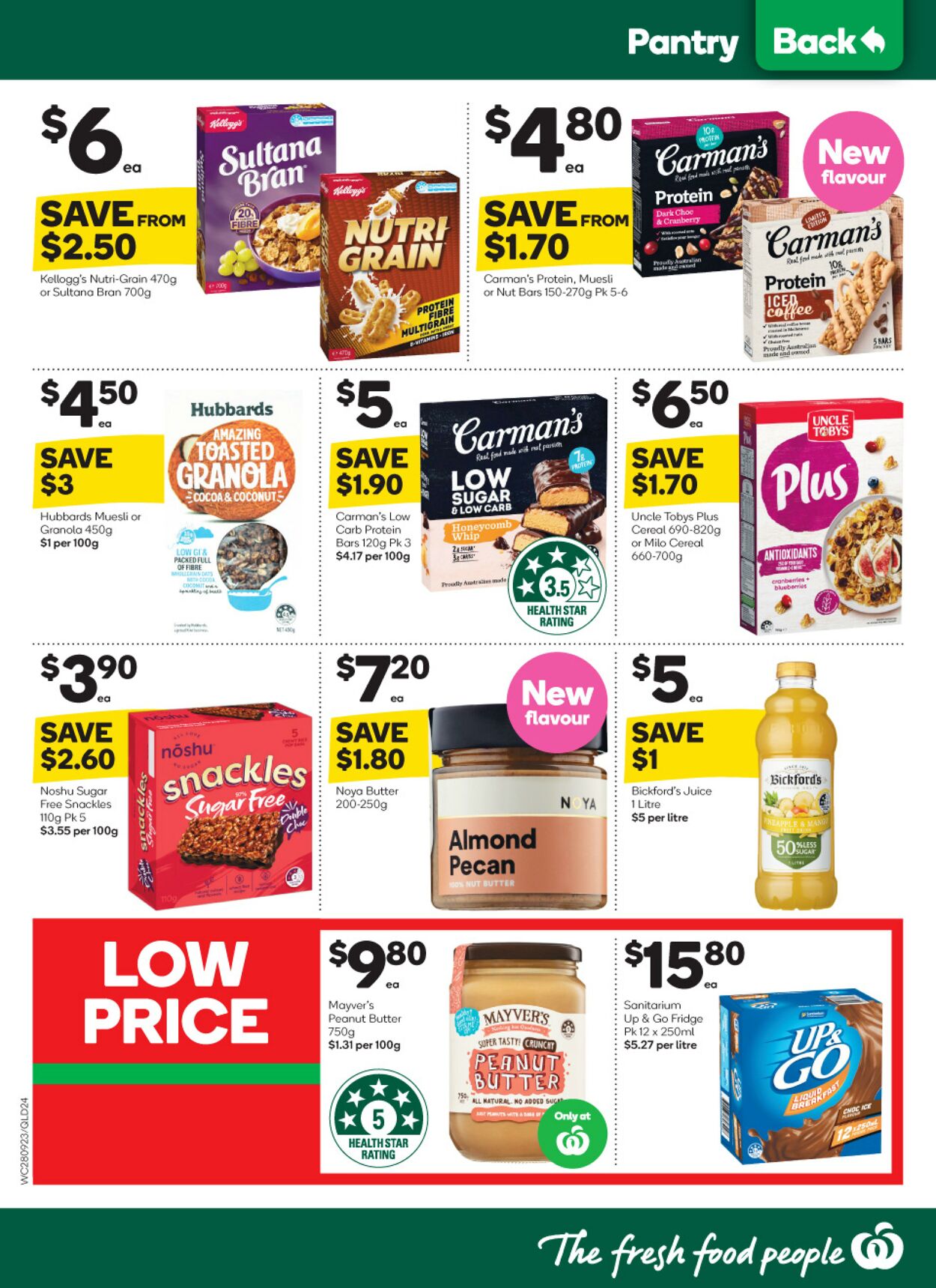 Catalogue Woolworths 28.09.2022 - 04.10.2022