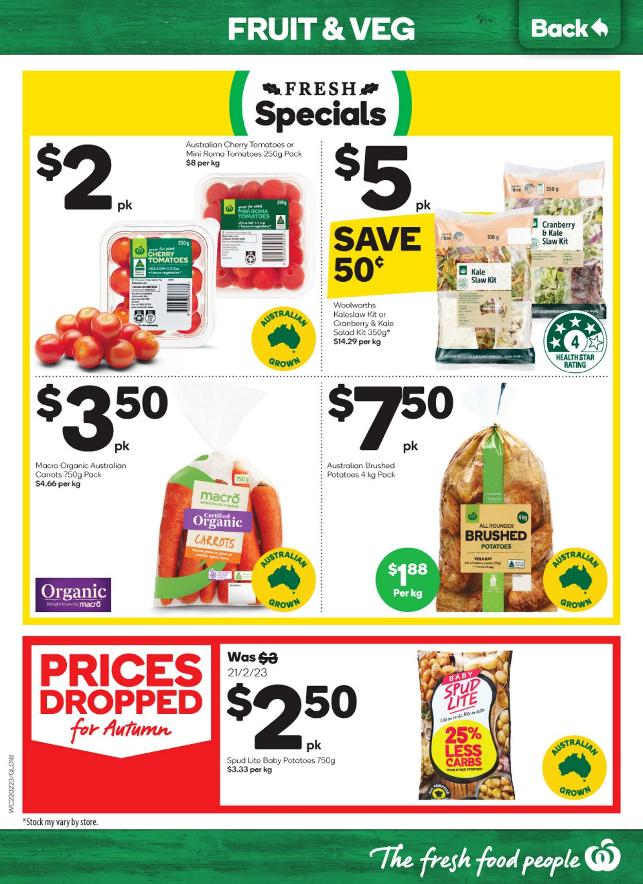 Catalogue Woolworths 22.02.2023 - 28.02.2023