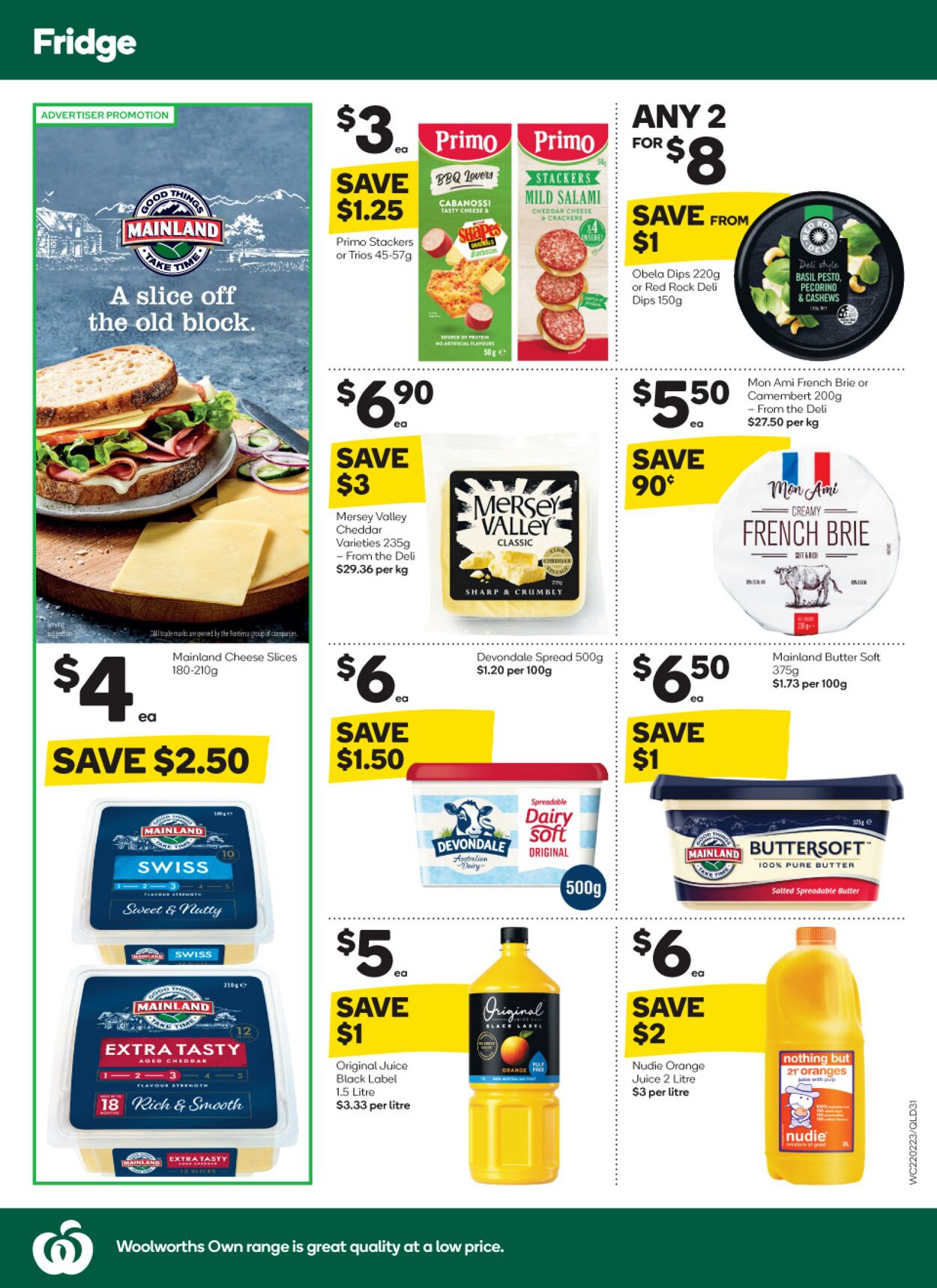 Catalogue Woolworths 22.02.2023 - 28.02.2023