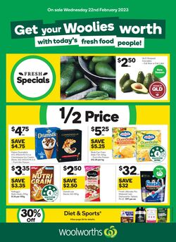 Catalogue Woolworths 22.02.2023 - 28.02.2023