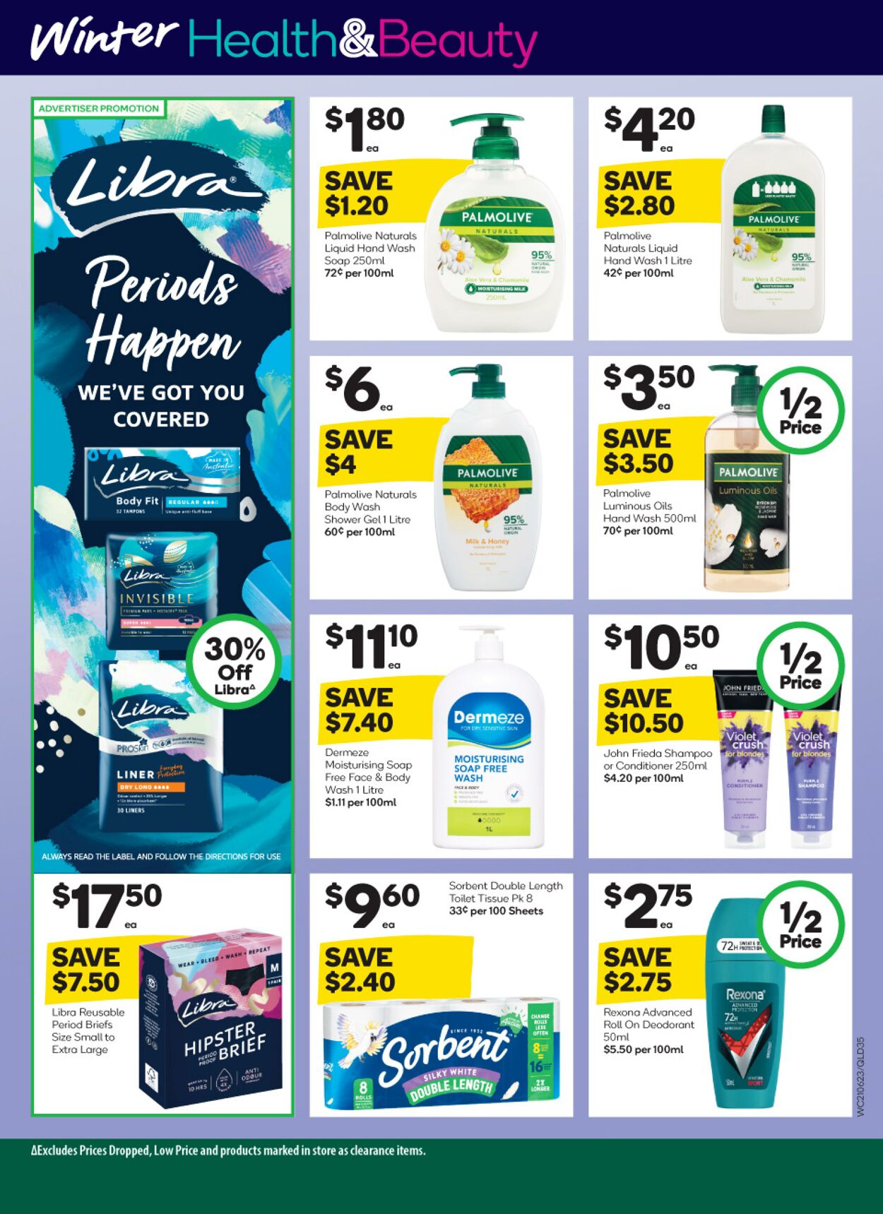 Catalogue Woolworths 21.06.2023 - 27.06.2023