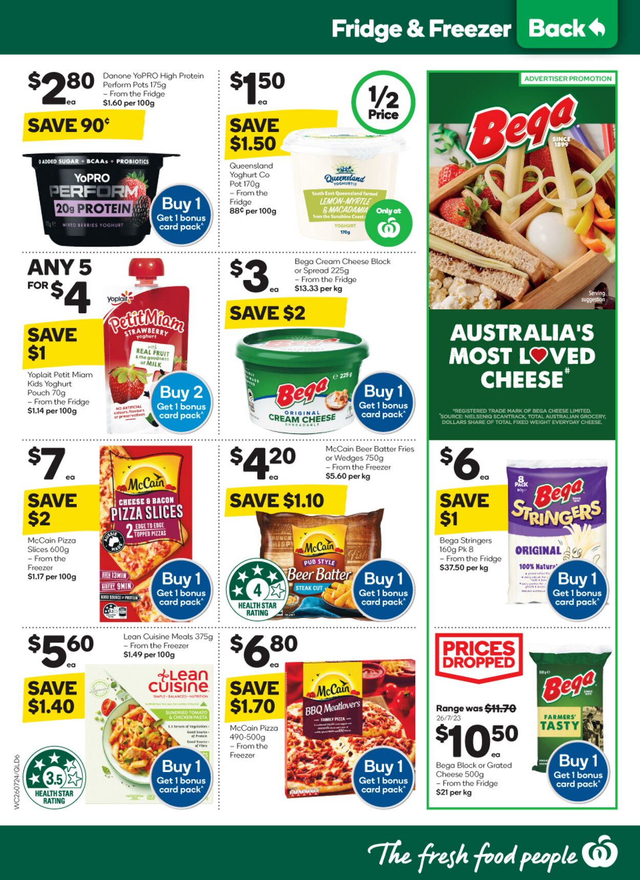 Catalogue Woolworths 26.07.2023 - 01.08.2023