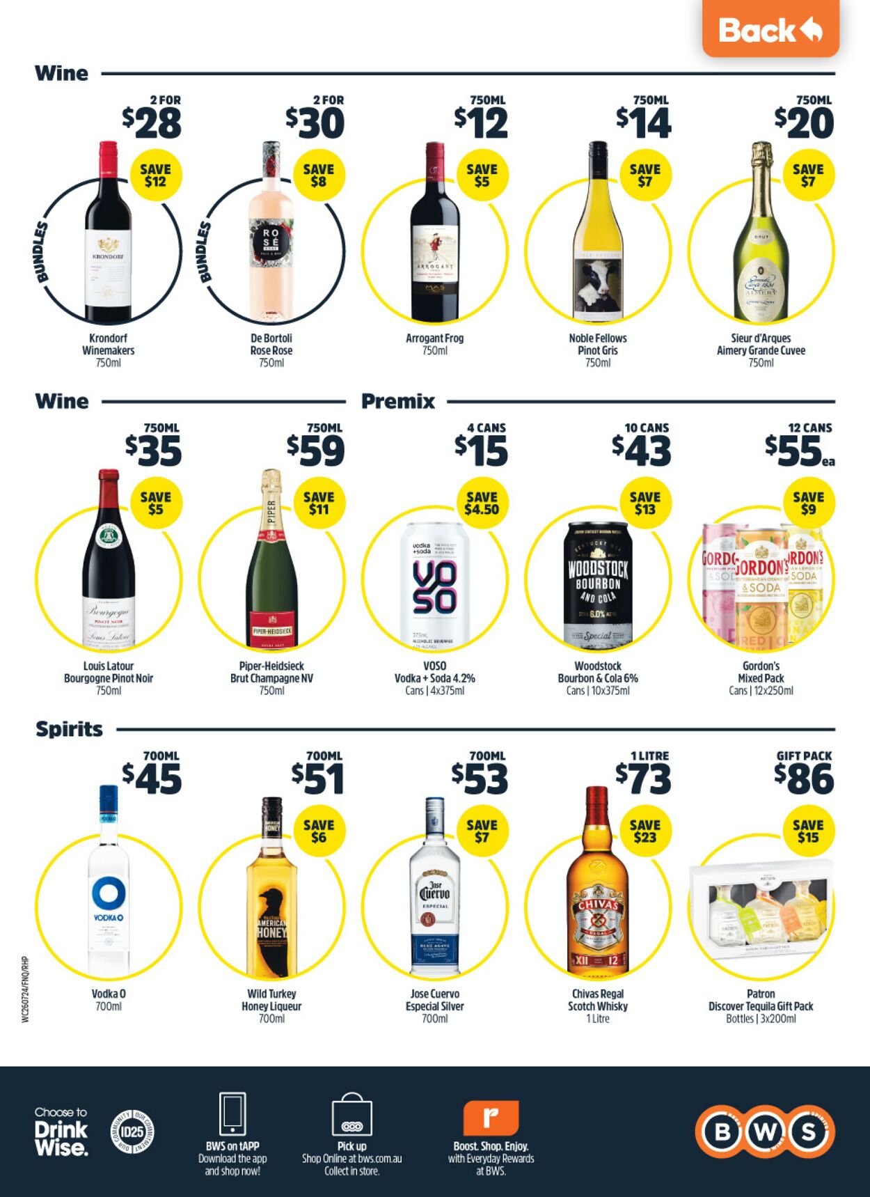 Catalogue Woolworths 26.07.2023 - 01.08.2023