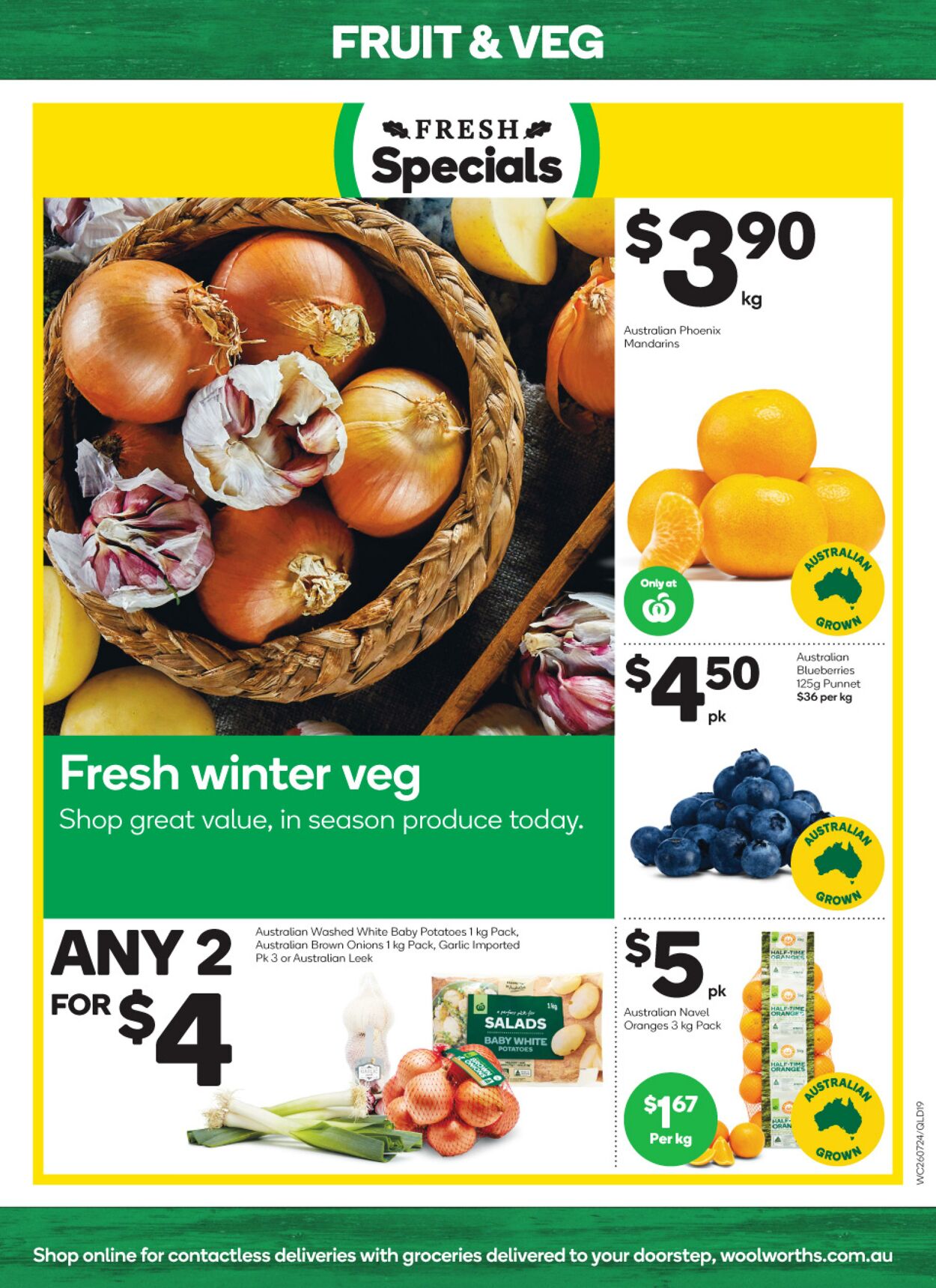 Catalogue Woolworths 26.07.2023 - 01.08.2023