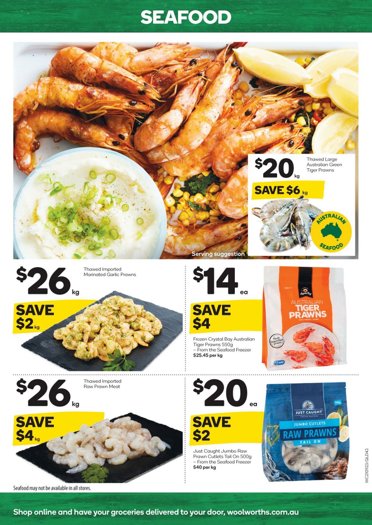 Catalogue Woolworths 21.09.2022 - 27.09.2022