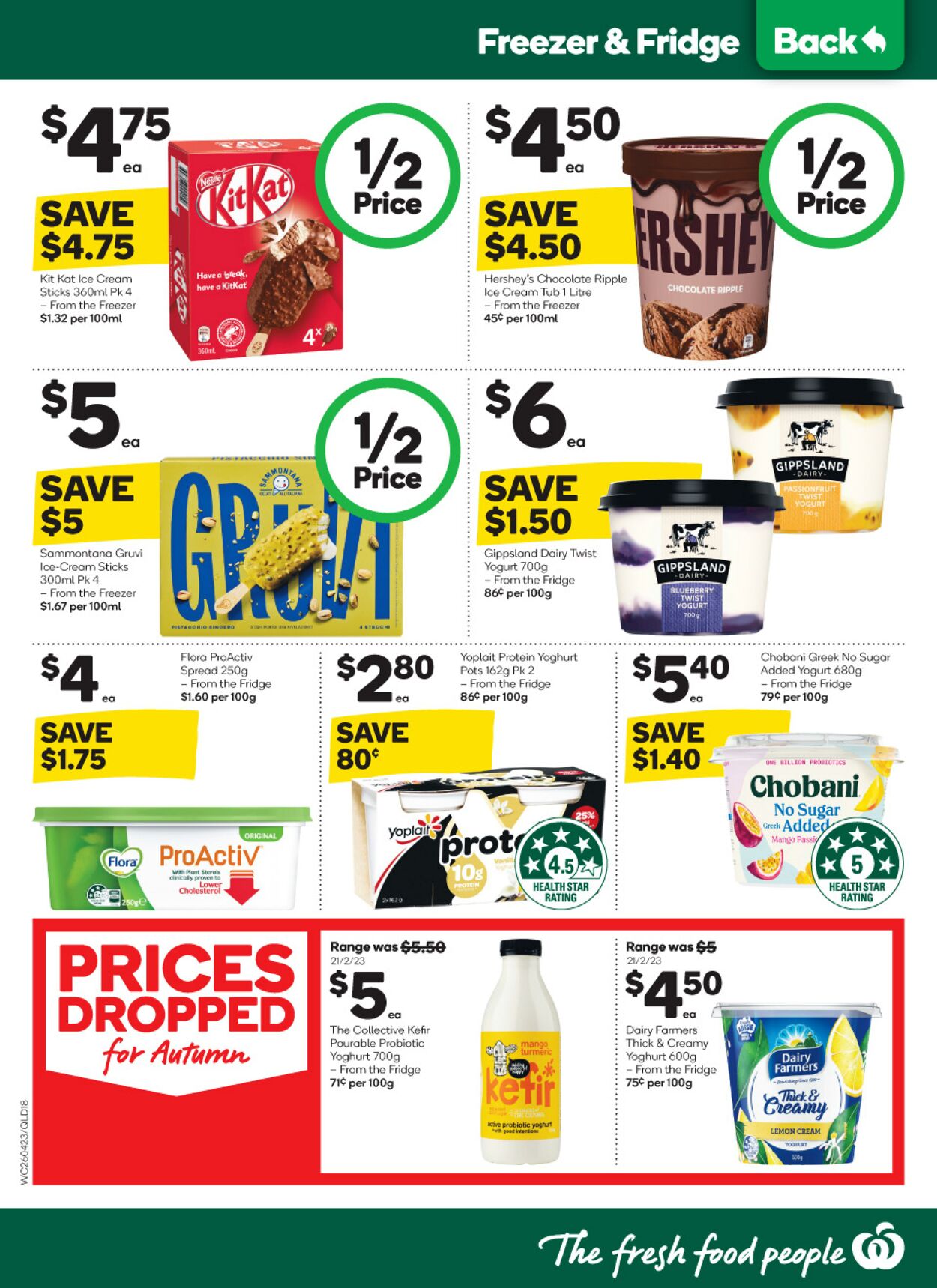 Catalogue Woolworths 26.04.2023 - 02.05.2023