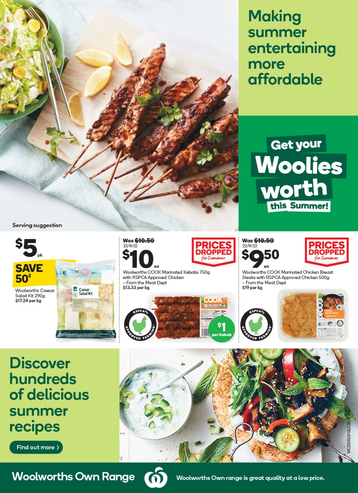 Catalogue Woolworths 25.01.2023 - 31.01.2023