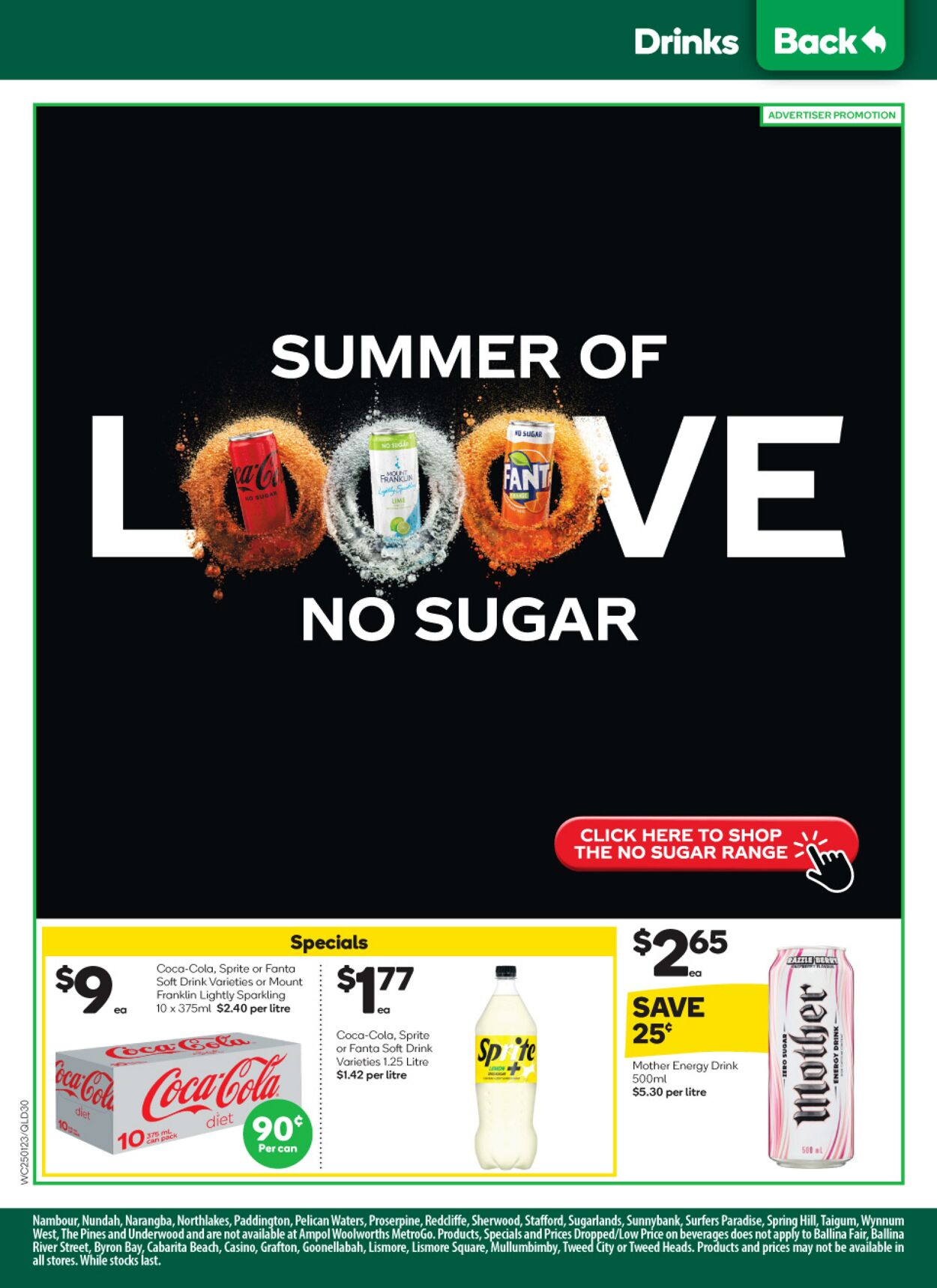 Catalogue Woolworths 25.01.2023 - 31.01.2023