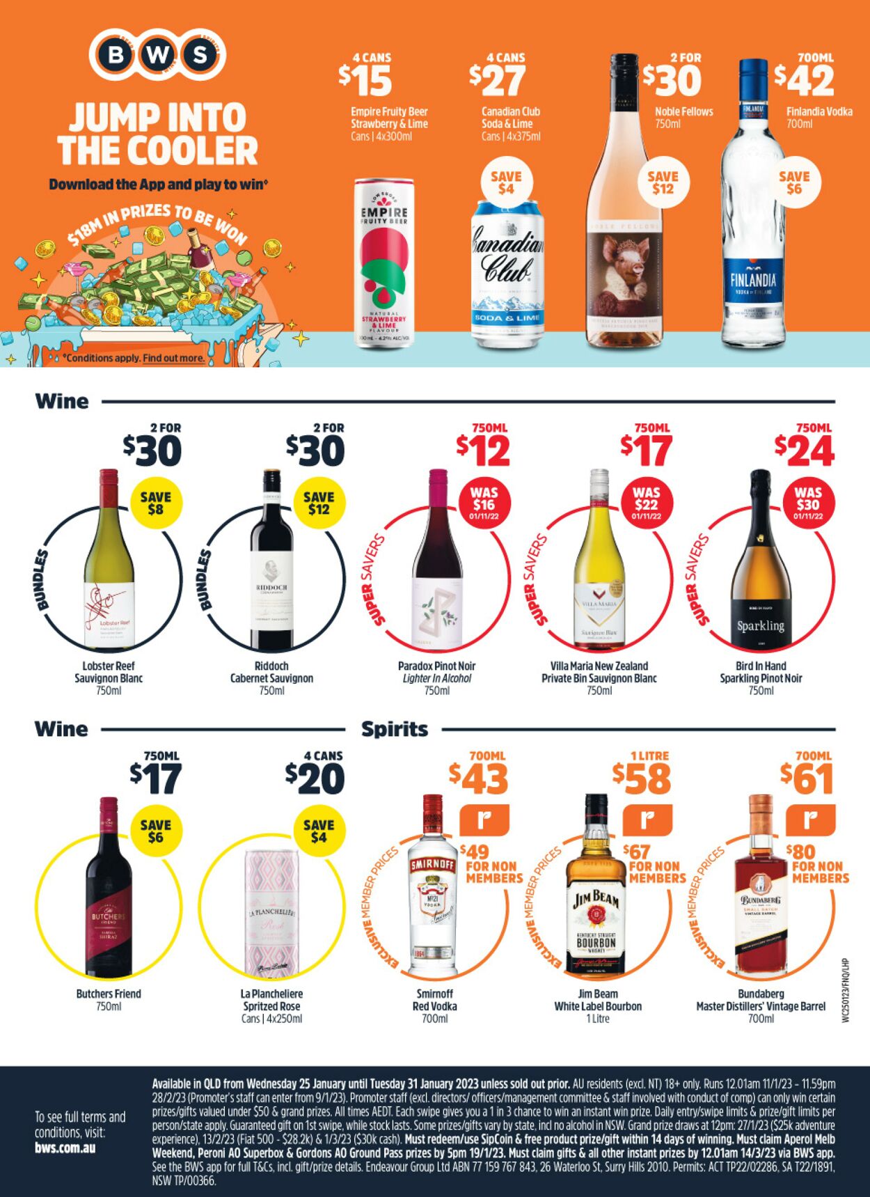 Catalogue Woolworths 25.01.2023 - 31.01.2023