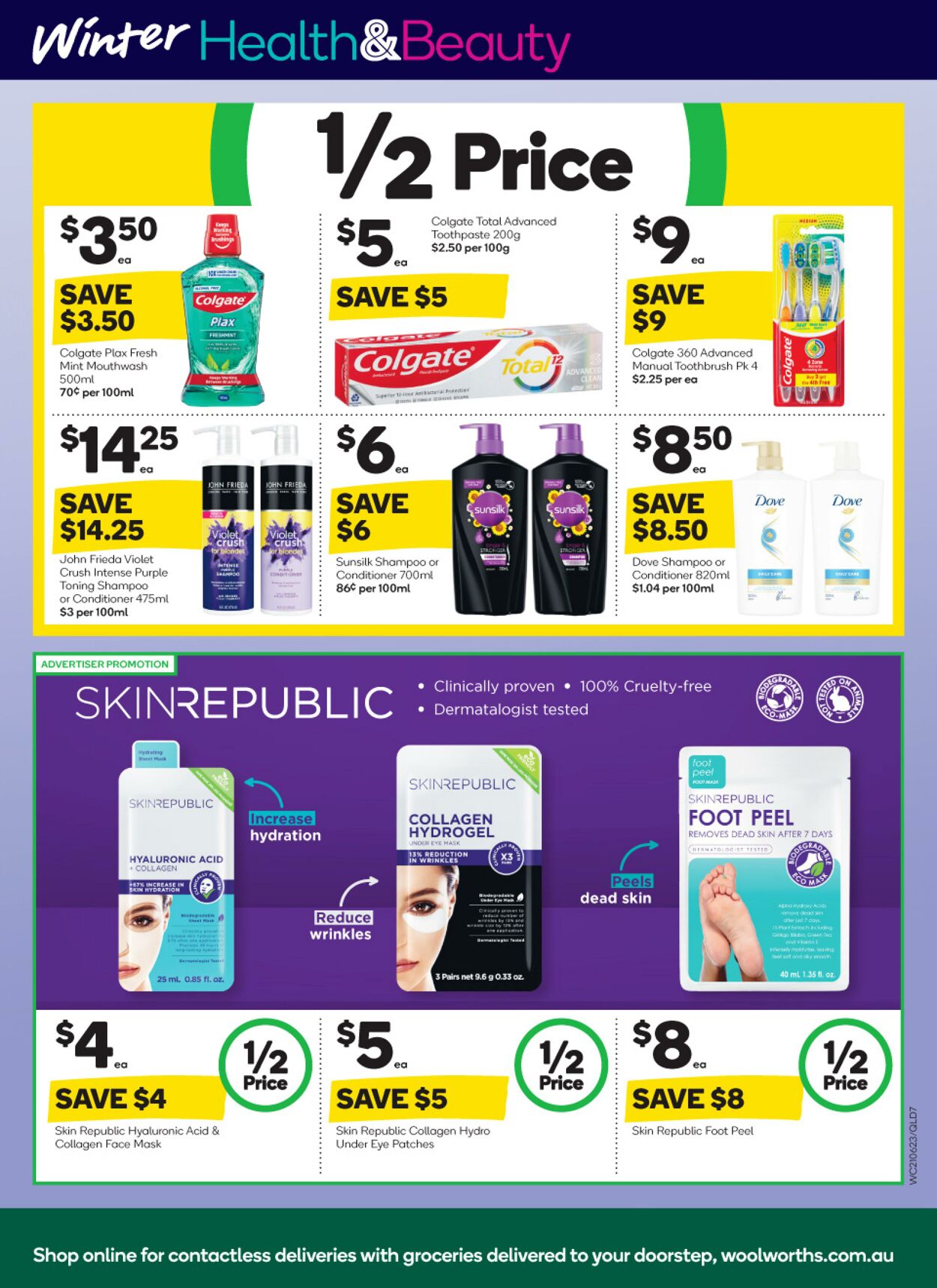 Catalogue Woolworths 21.06.2023 - 27.06.2023