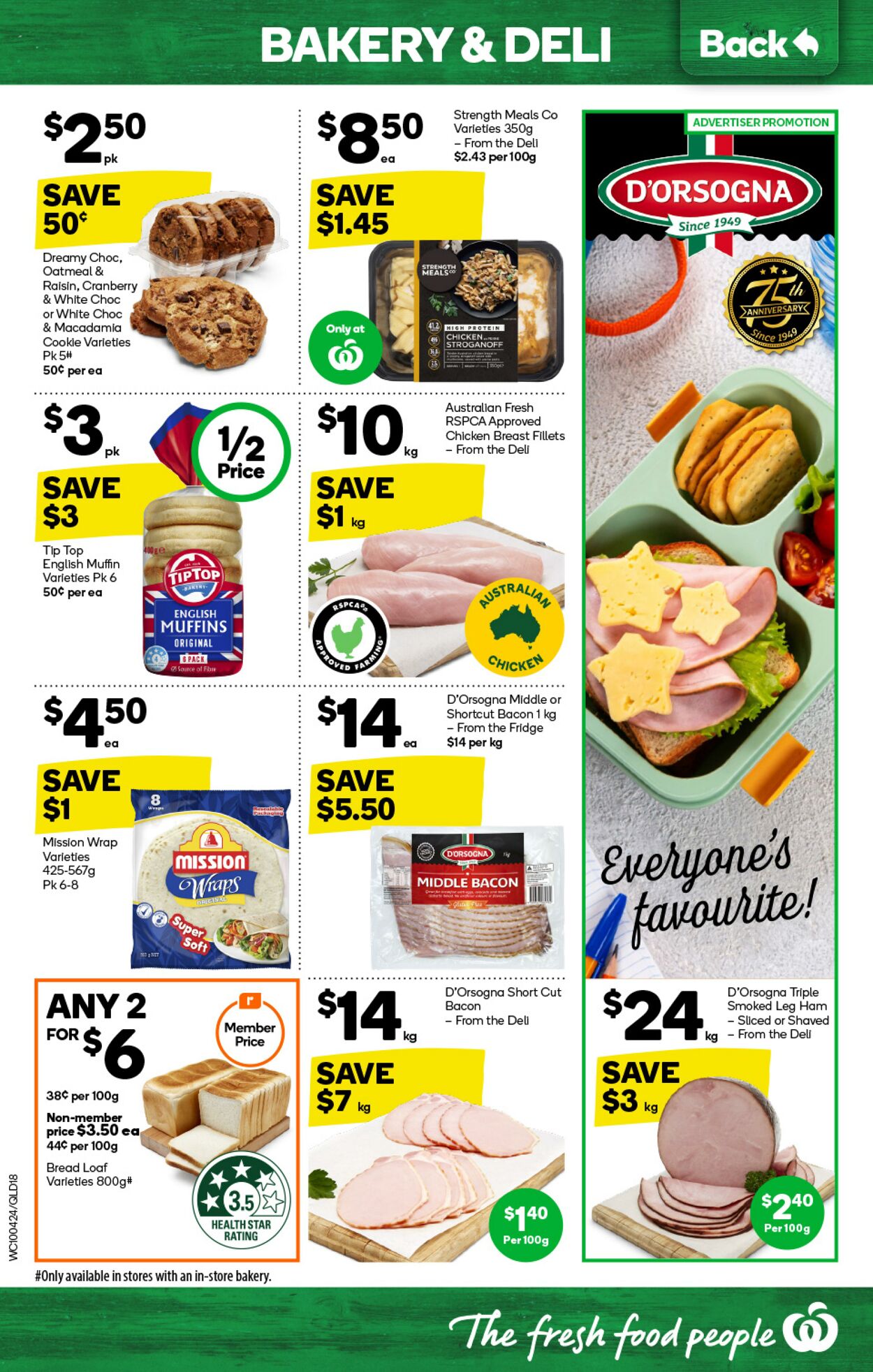 Catalogue Woolworths 10.04.2024 - 16.04.2024