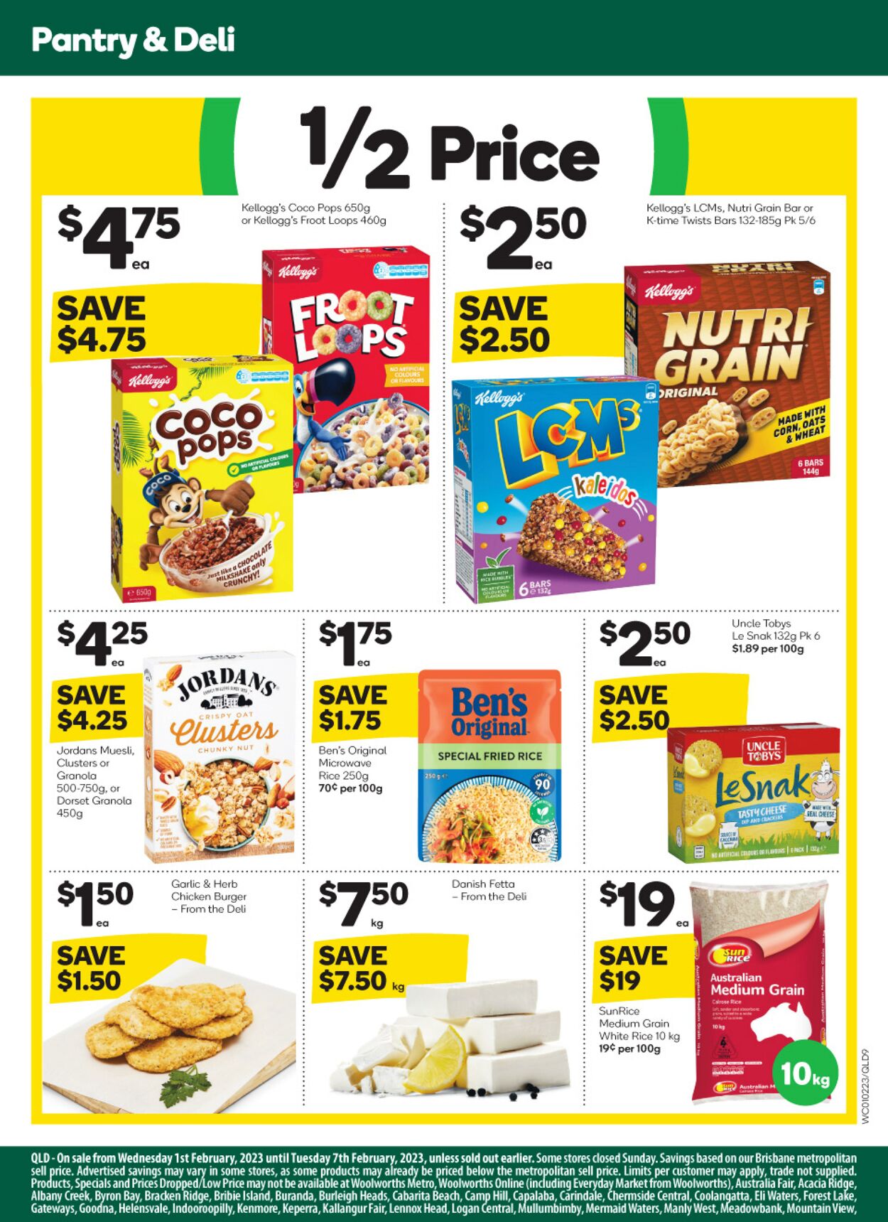 Catalogue Woolworths 01.02.2023 - 07.02.2023