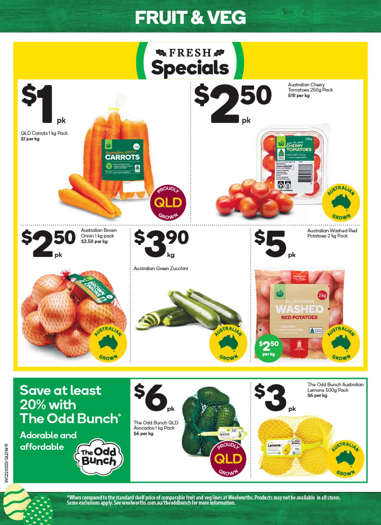 Catalogue Woolworths 22.03.2023 - 28.03.2023