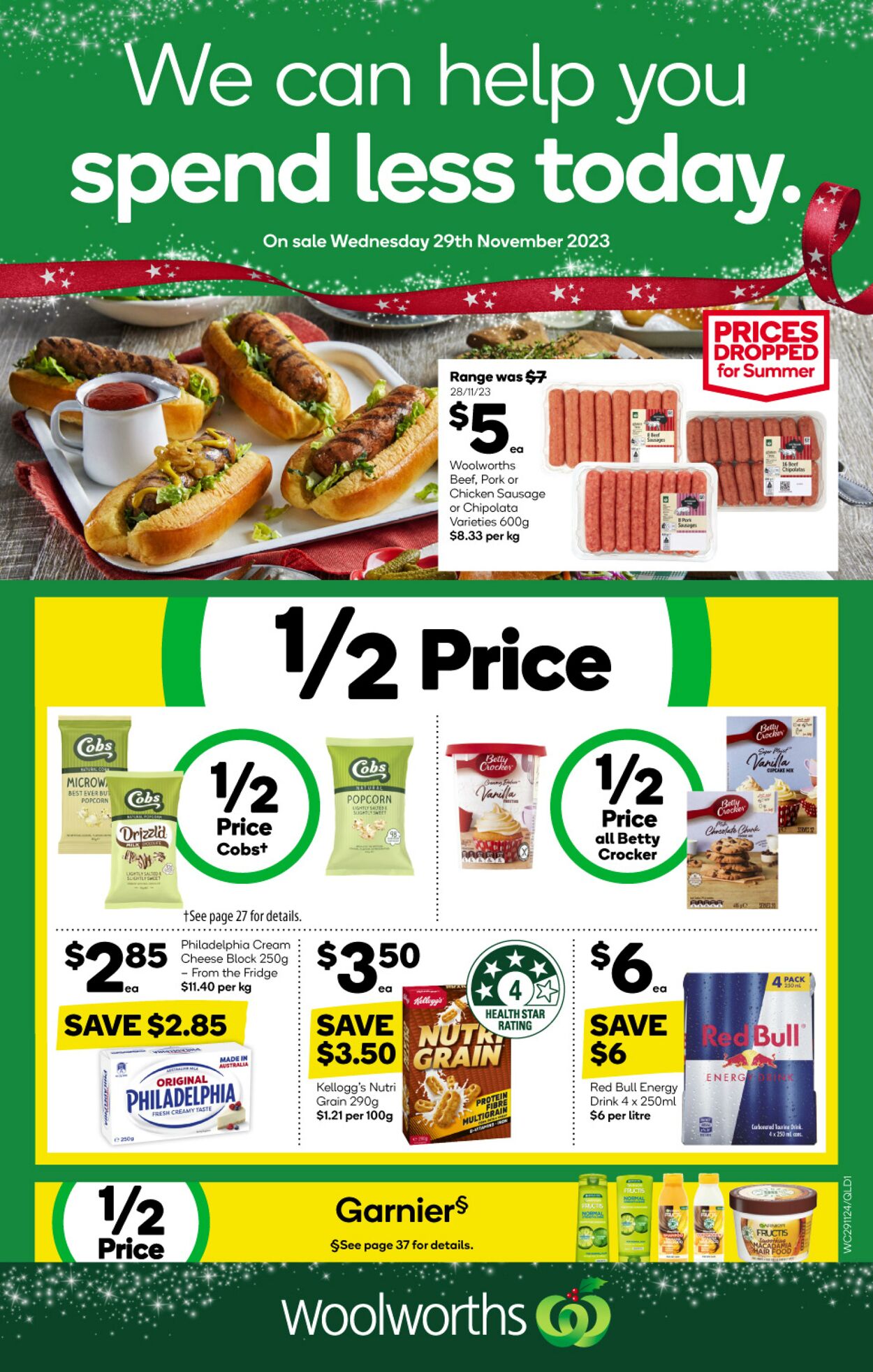Catalogue Woolworths 29.11.2023 - 05.12.2023