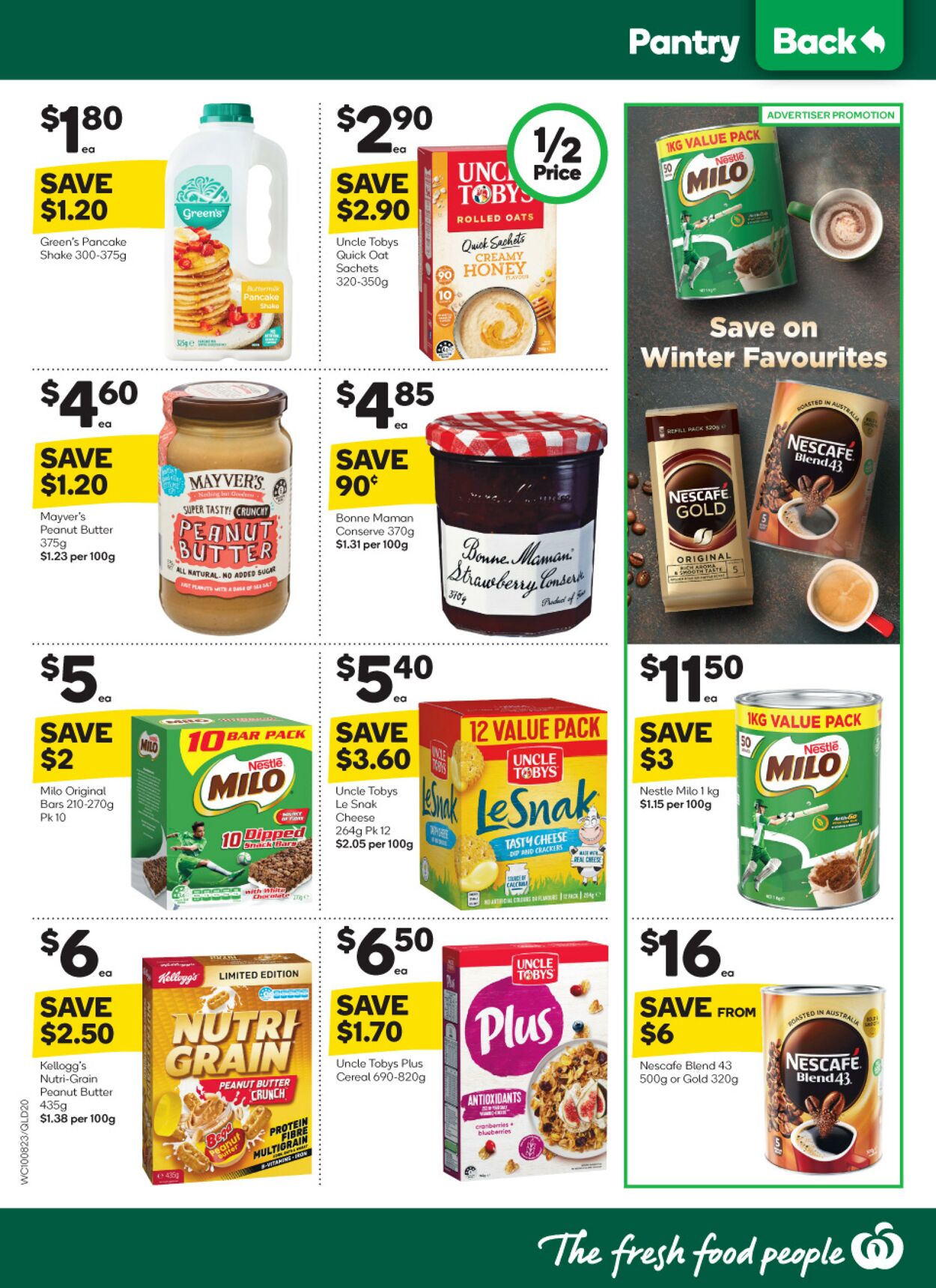 Catalogue Woolworths 10.08.2022 - 16.08.2022